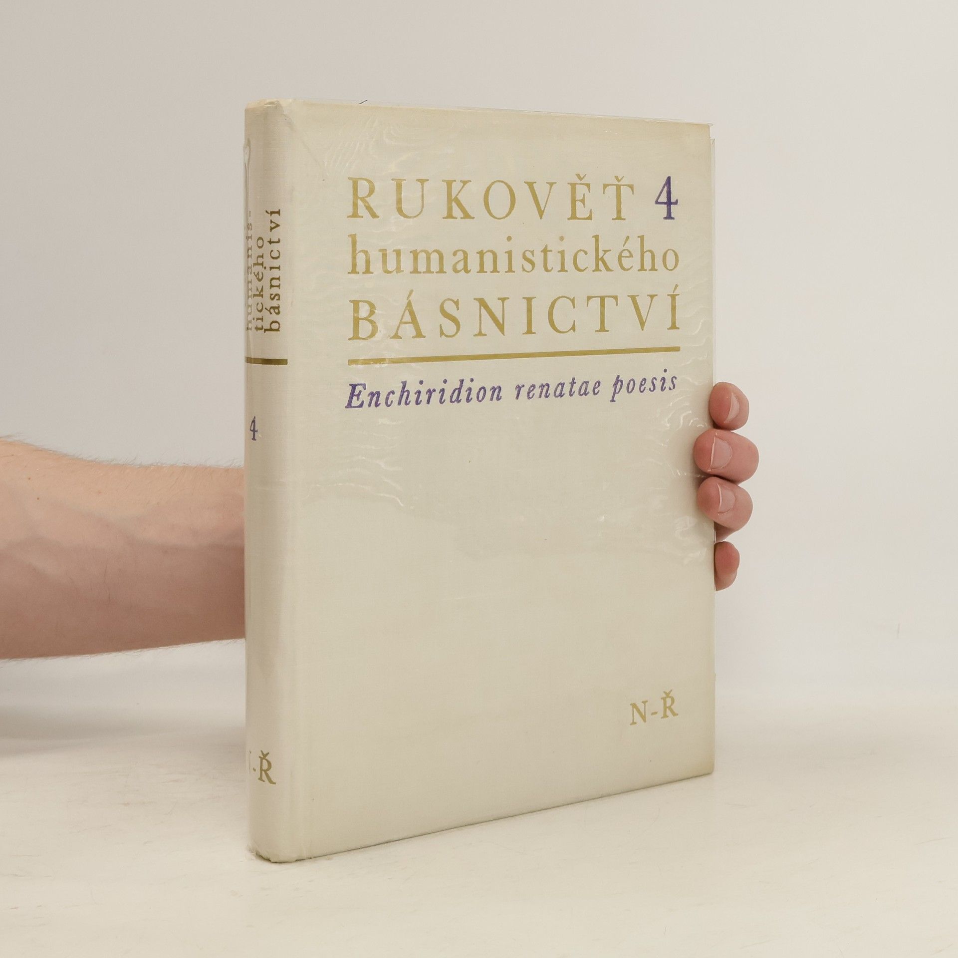 Autorenkollektiv Rukověť humanistického básnictví v Čechách a na Moravě 4