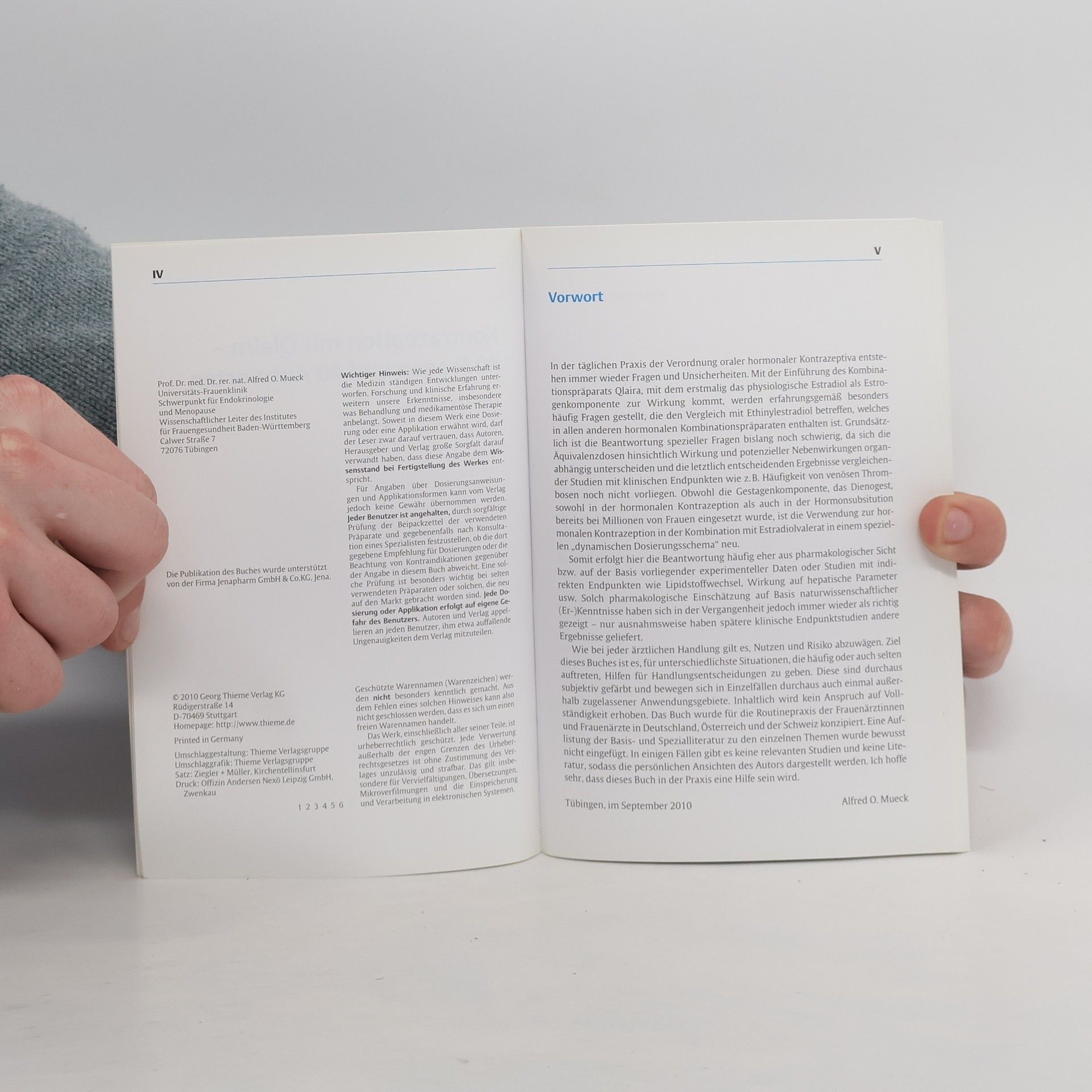 Alfred O. Mueck Kontrazeption mit Qlaira – 40 Fragen und Antworten