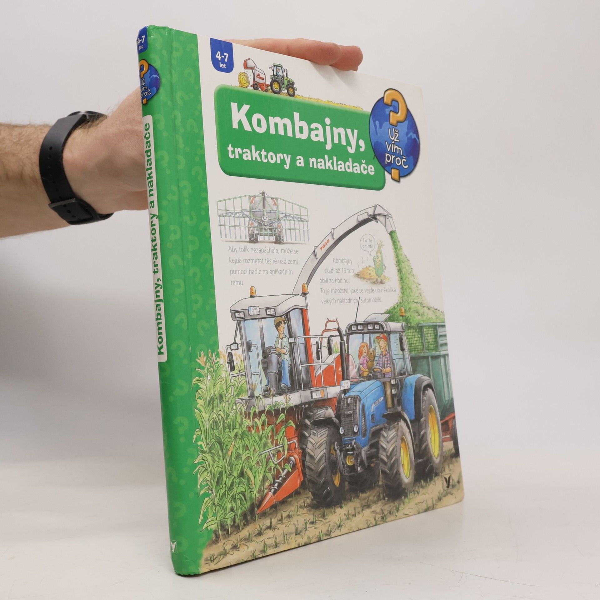 Kombajny, traktory a nakladače