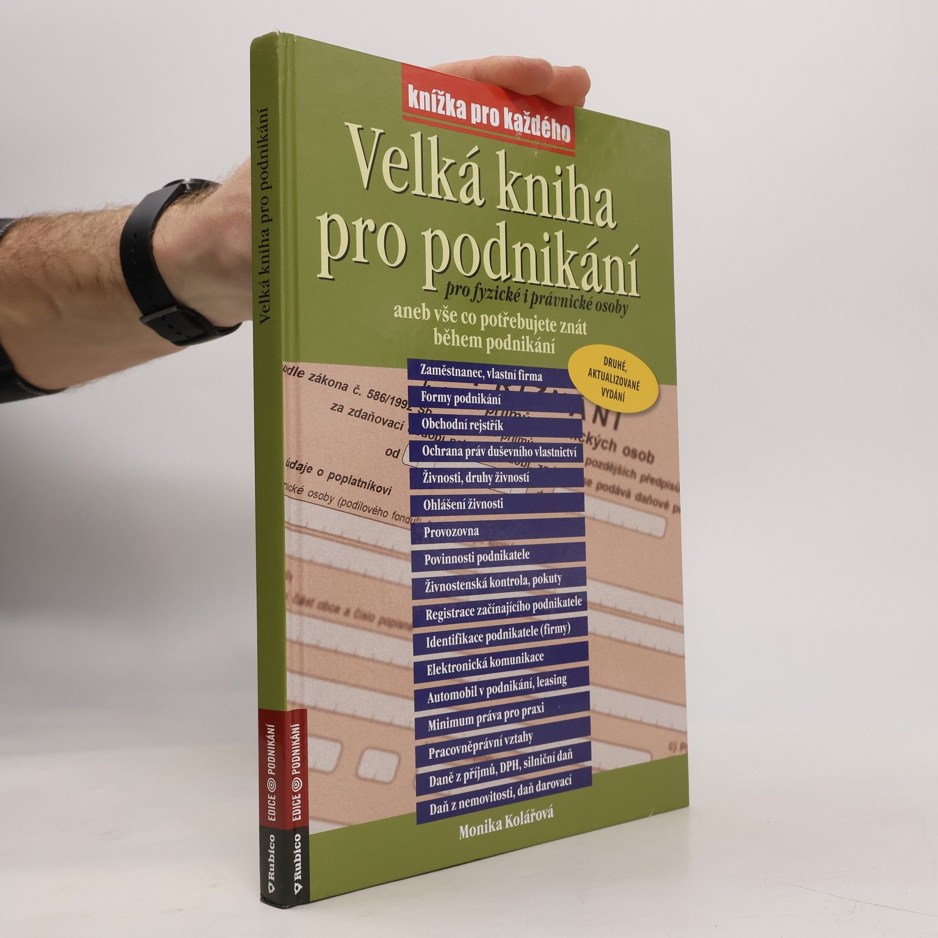 Monika Kolářová Velká kniha pro podnikání