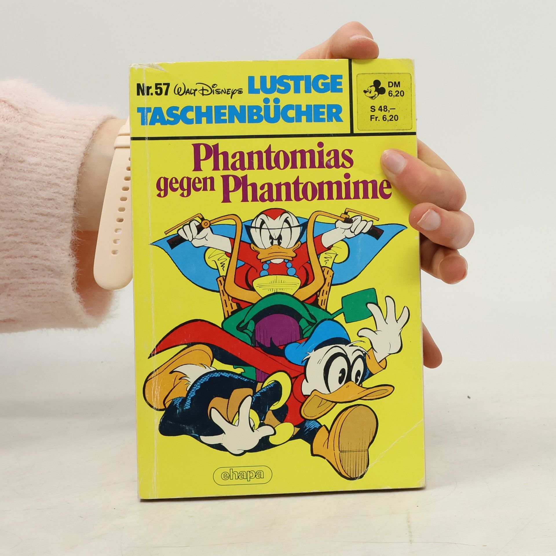 Kolektiv autorů Lustige Taschenbücher 57. Phantomias gegen Phantomime