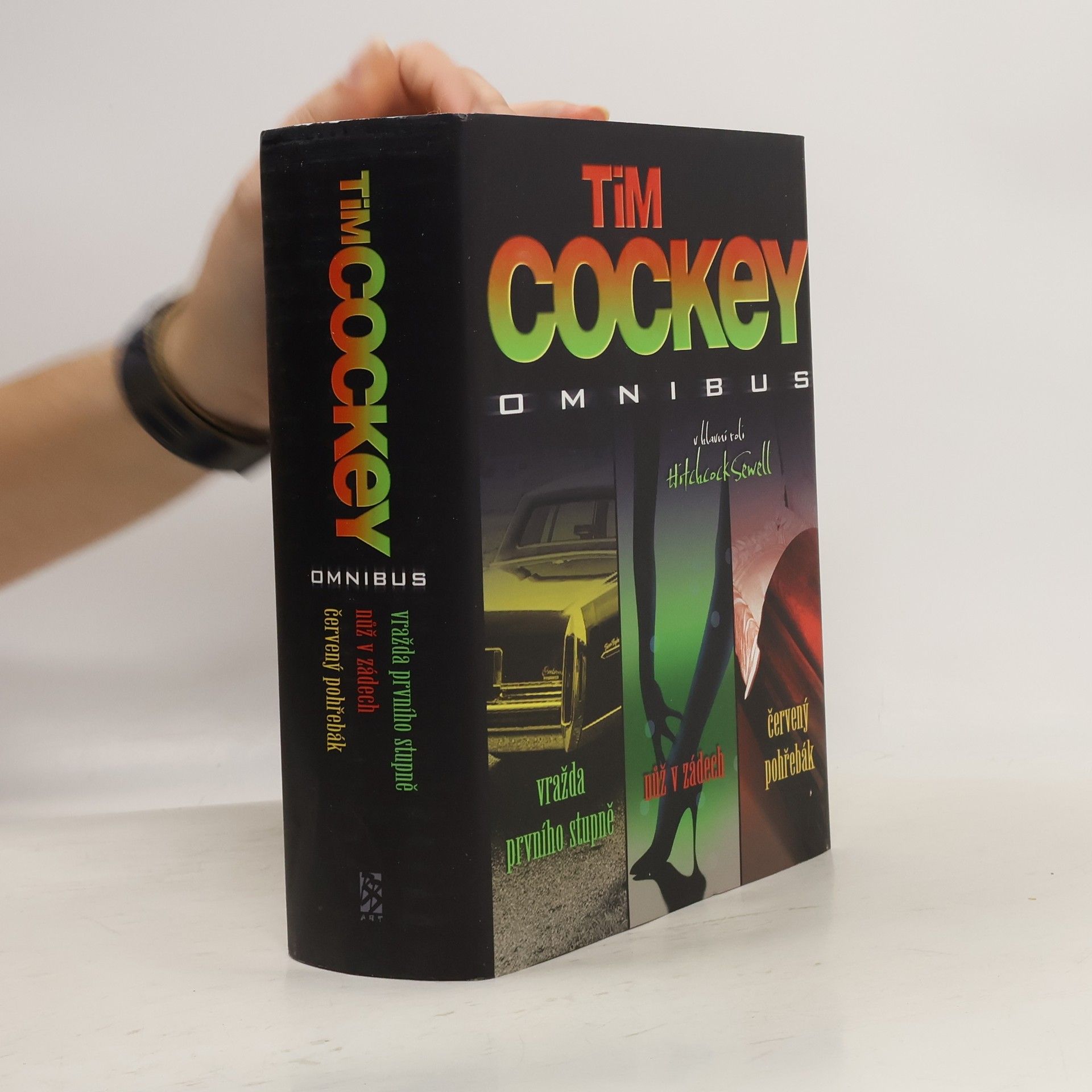 Tim Cockey Vražda prvního stupně. Nůž v zádech. Červený pohřebák. (1 svazek)