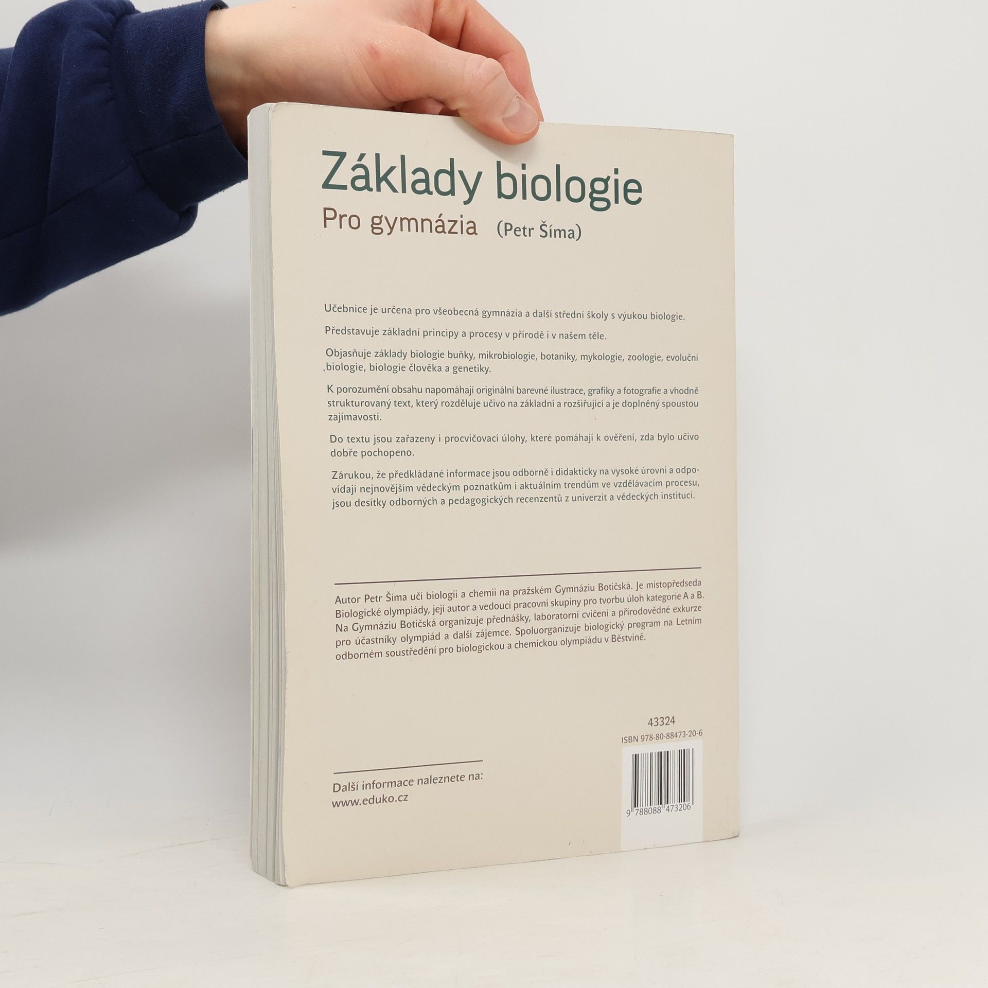 Petr Šíma Základy biologie. Pro gymnázia