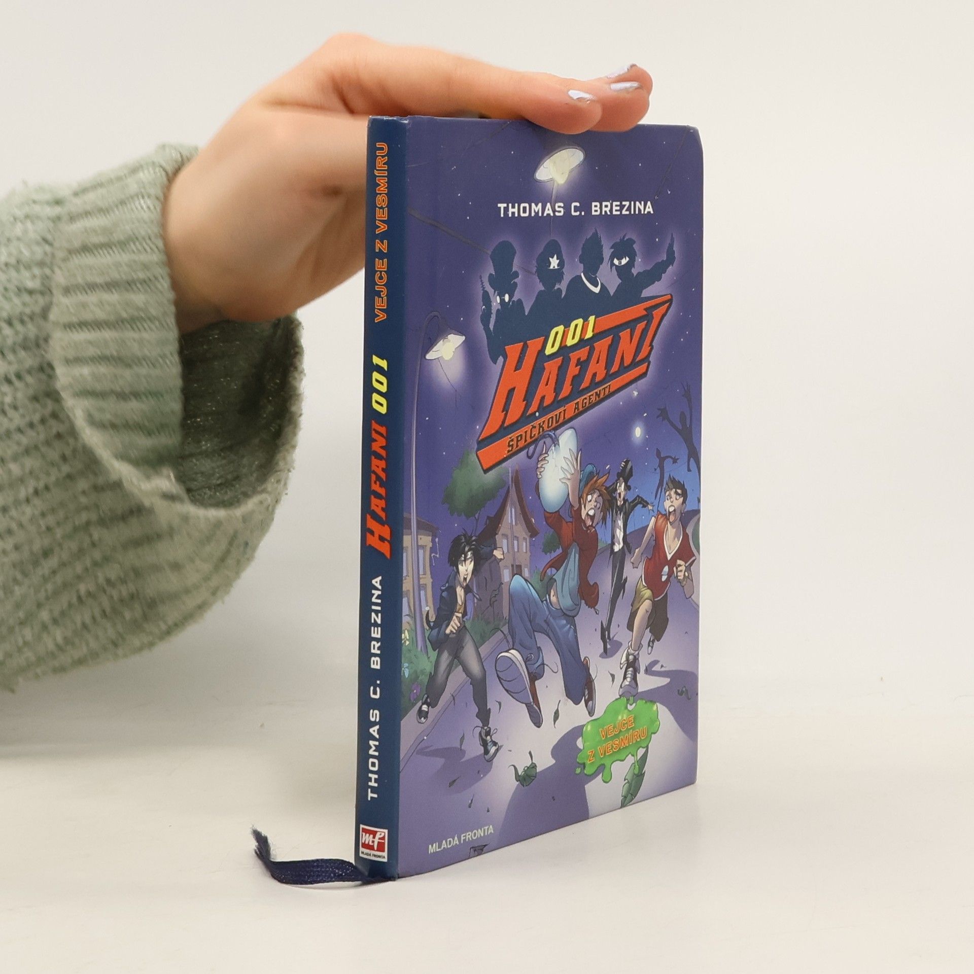 Thomas Brezina Hafani 001. Špičkoví agenti. Vejce z vesmíru