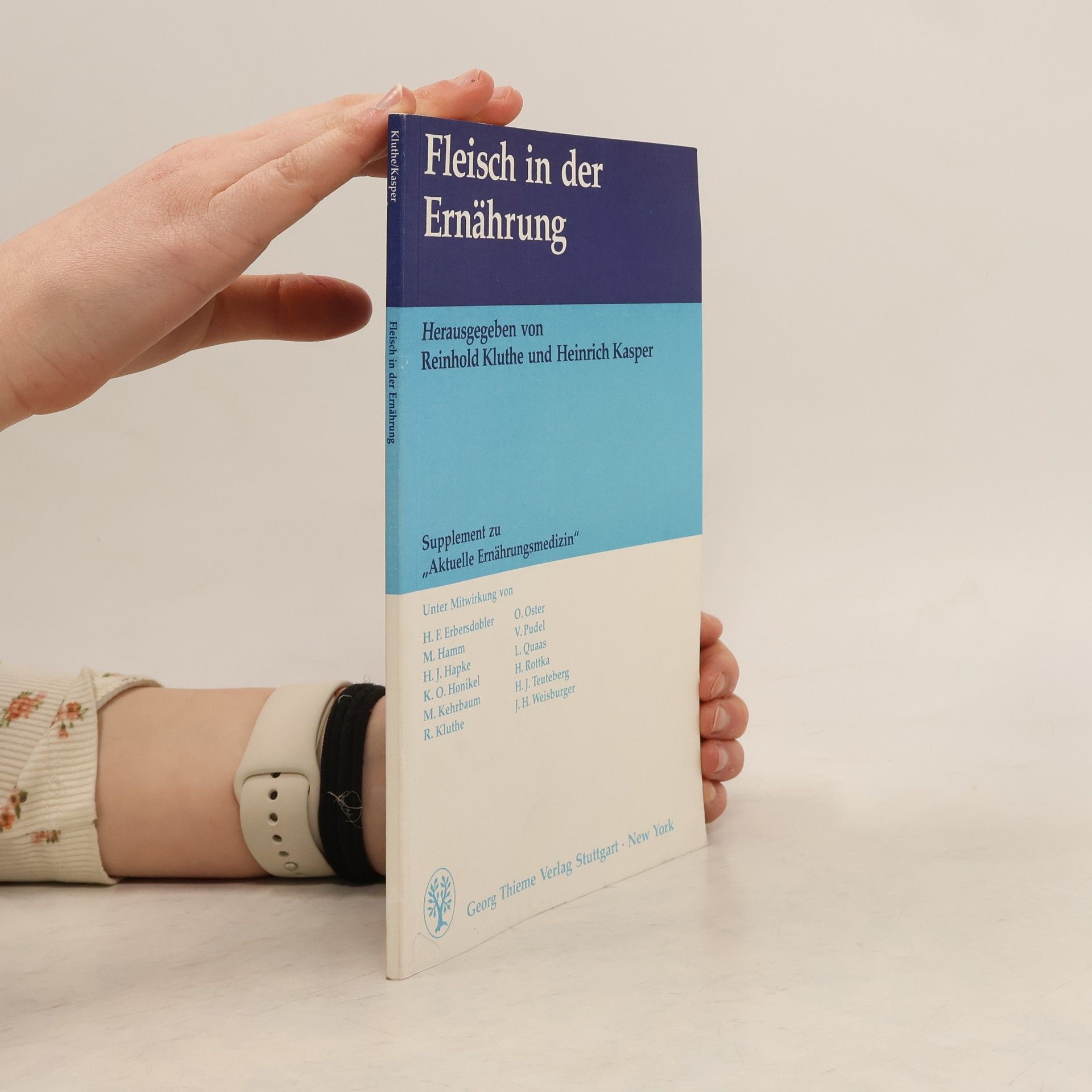 Reinhold Kluthe Fleisch in der Ernährung