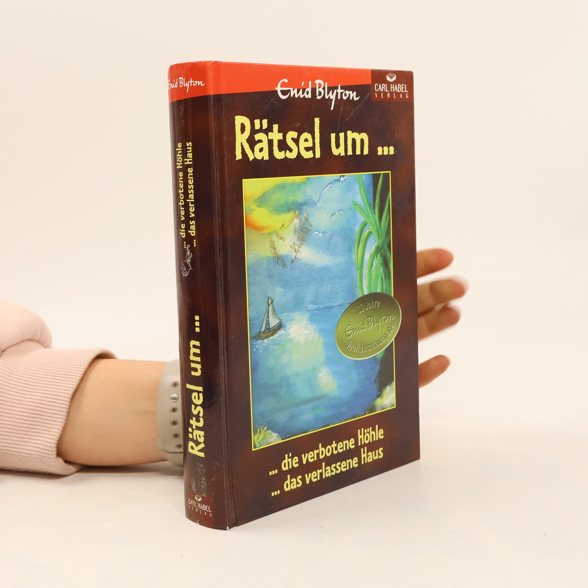 Enid Blyton Rätsel um die verbotene Höhle. Ein Doppelband.