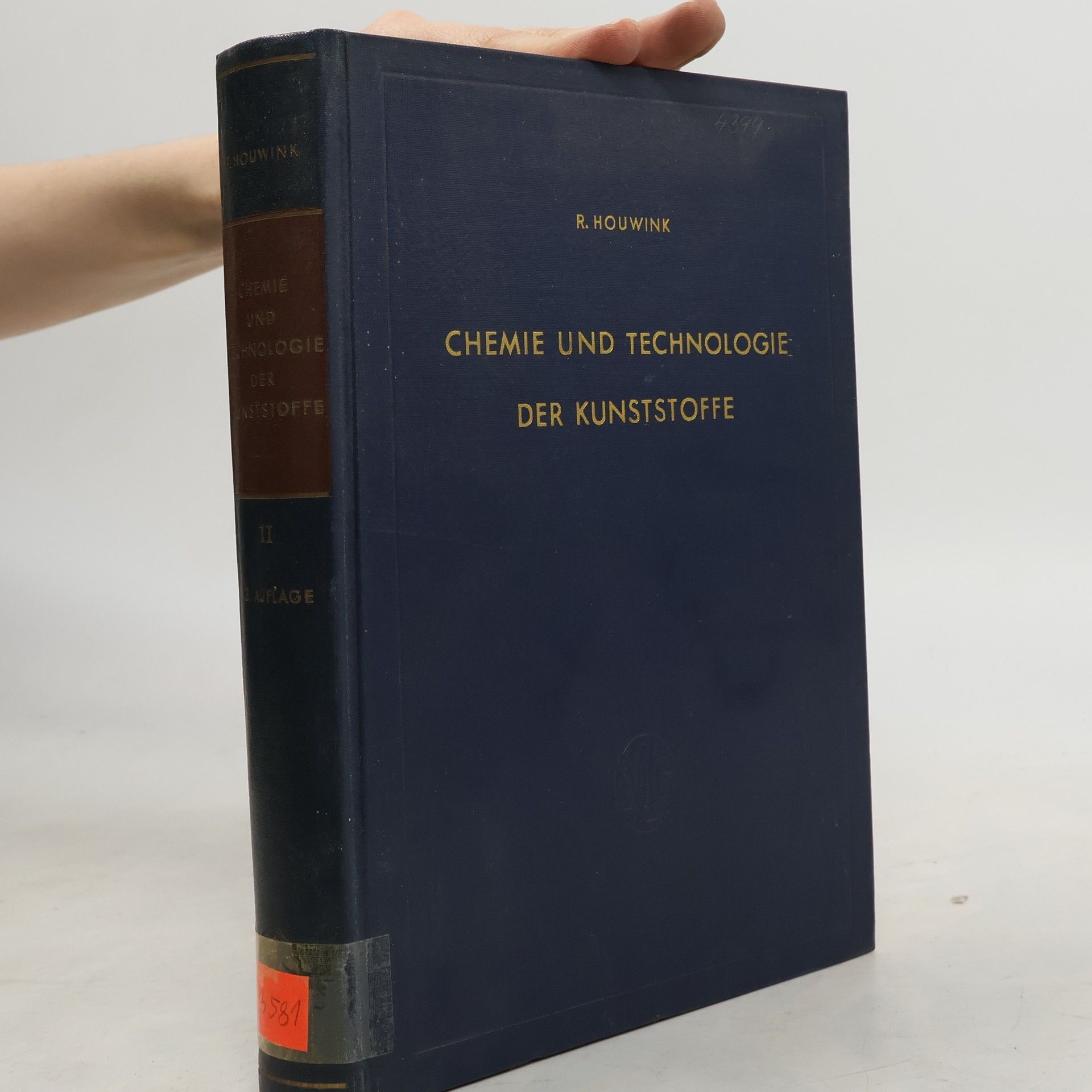 R. Houwink Chemie und Technologie der Kunststoffe