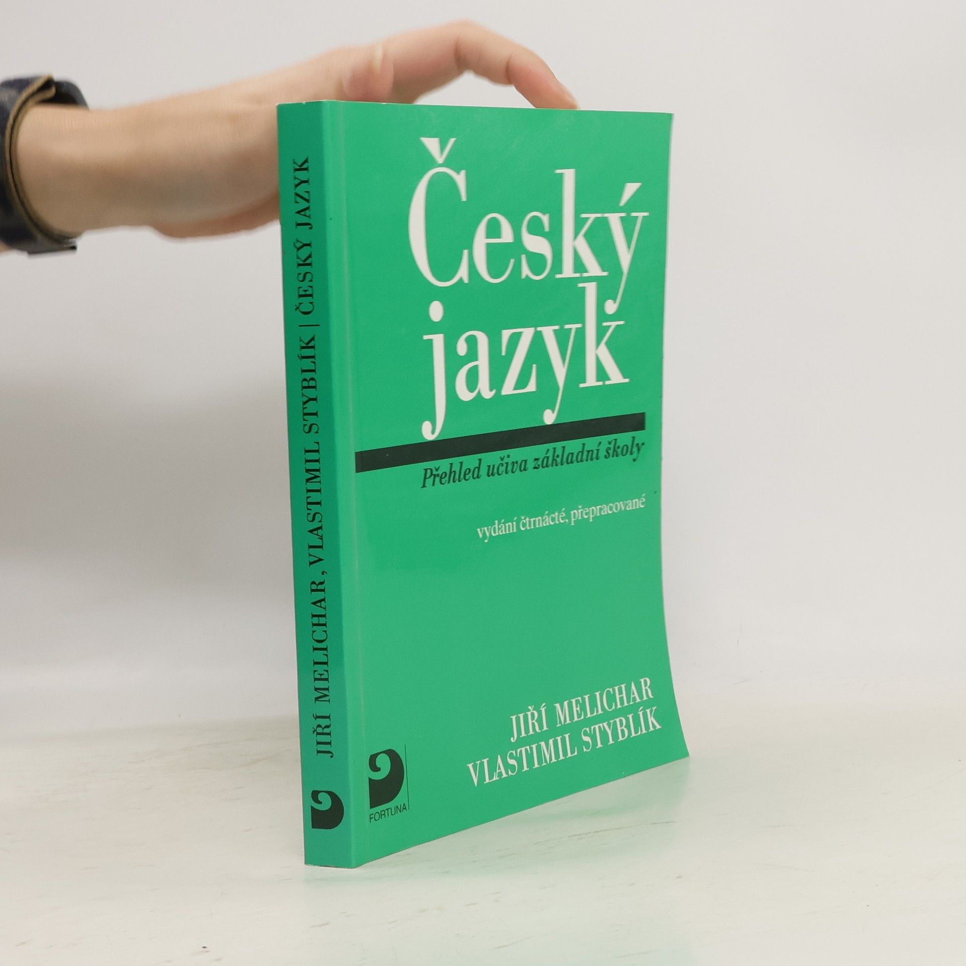 Vlastimil Styblík Český jazyk. Přehled učiva základní školy s cvičeními a klíčem