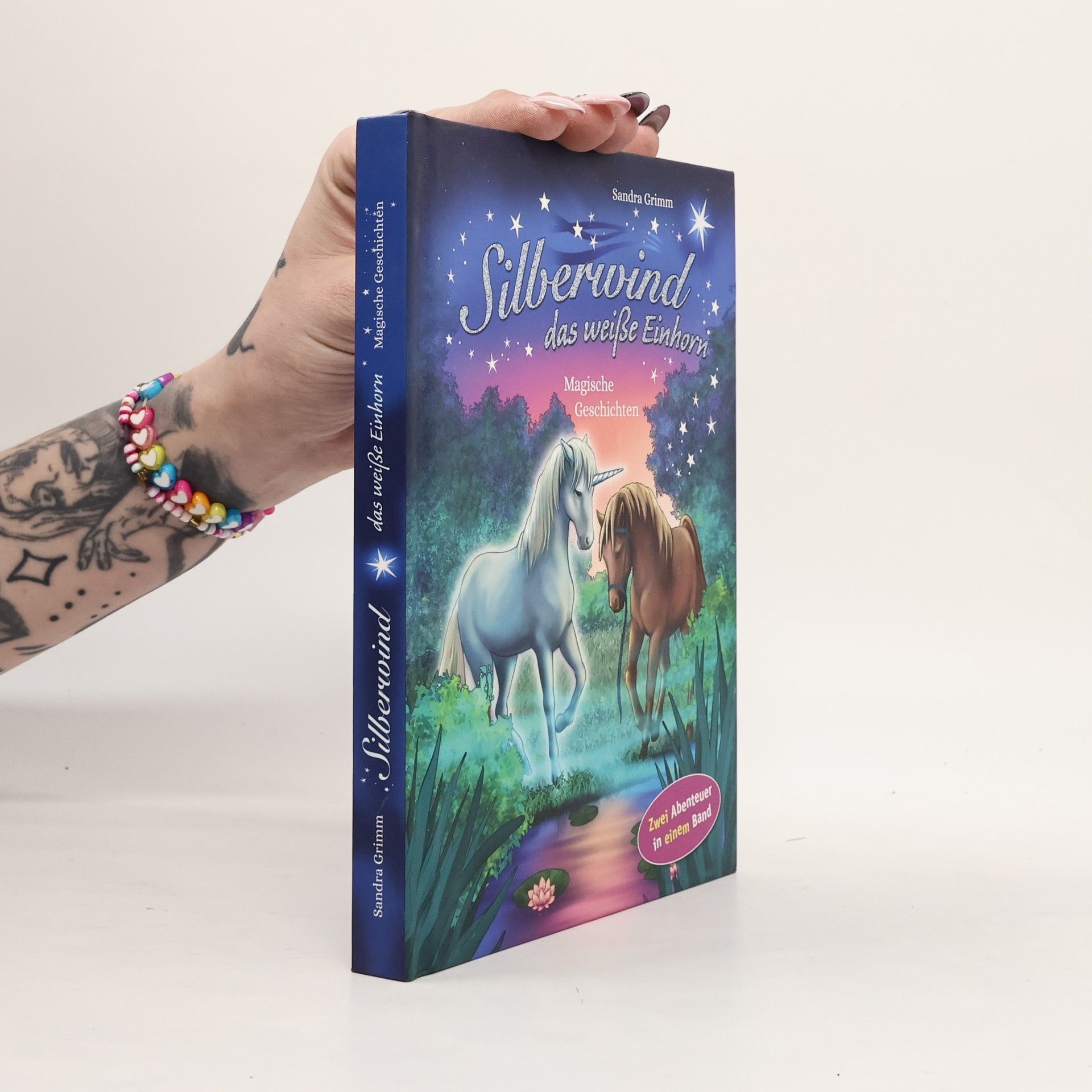 Sandra Grimm Silberwind, das weiße Einhorn