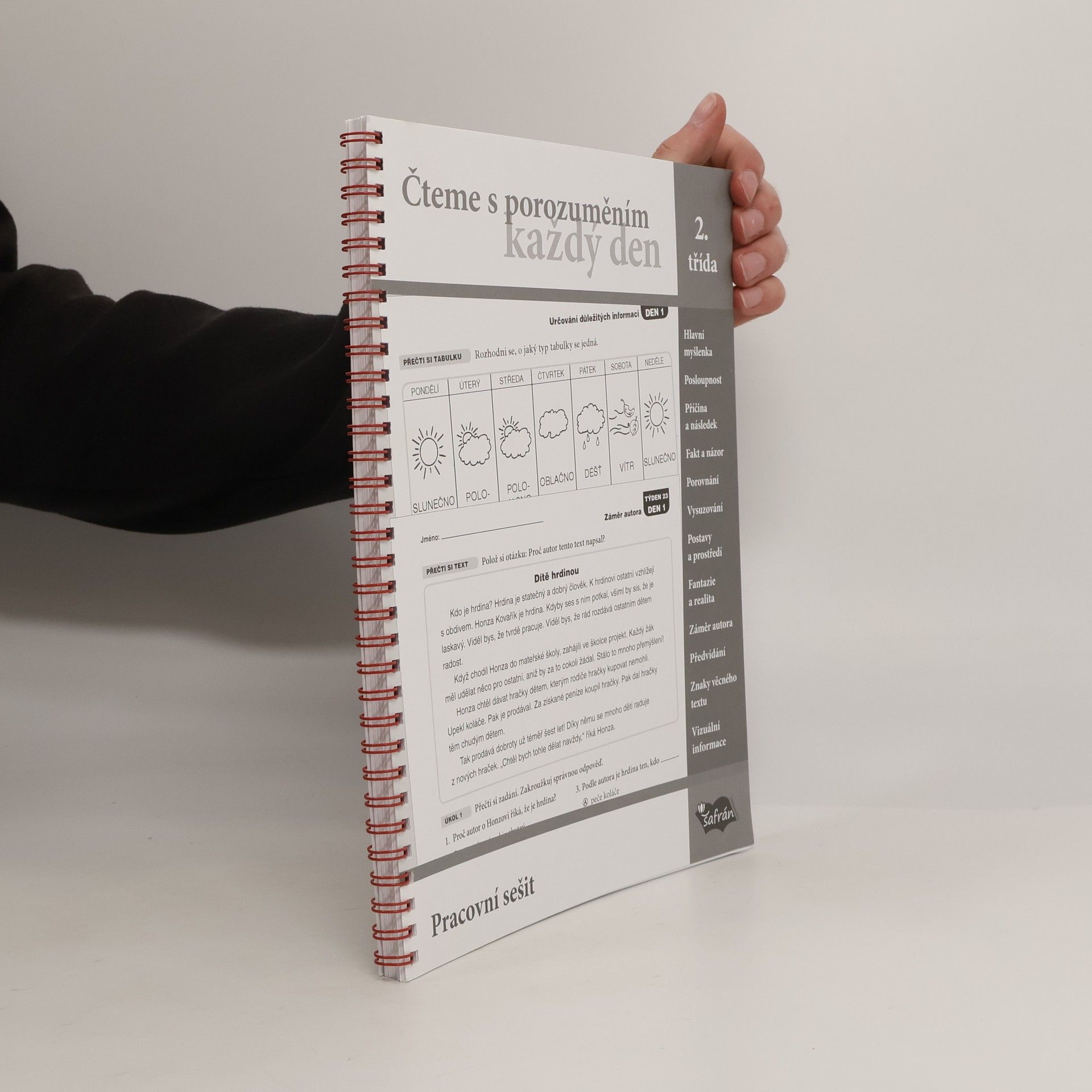 Karen Cardella Čteme s porozuměním každý den : 2. třída : pracovní sešit