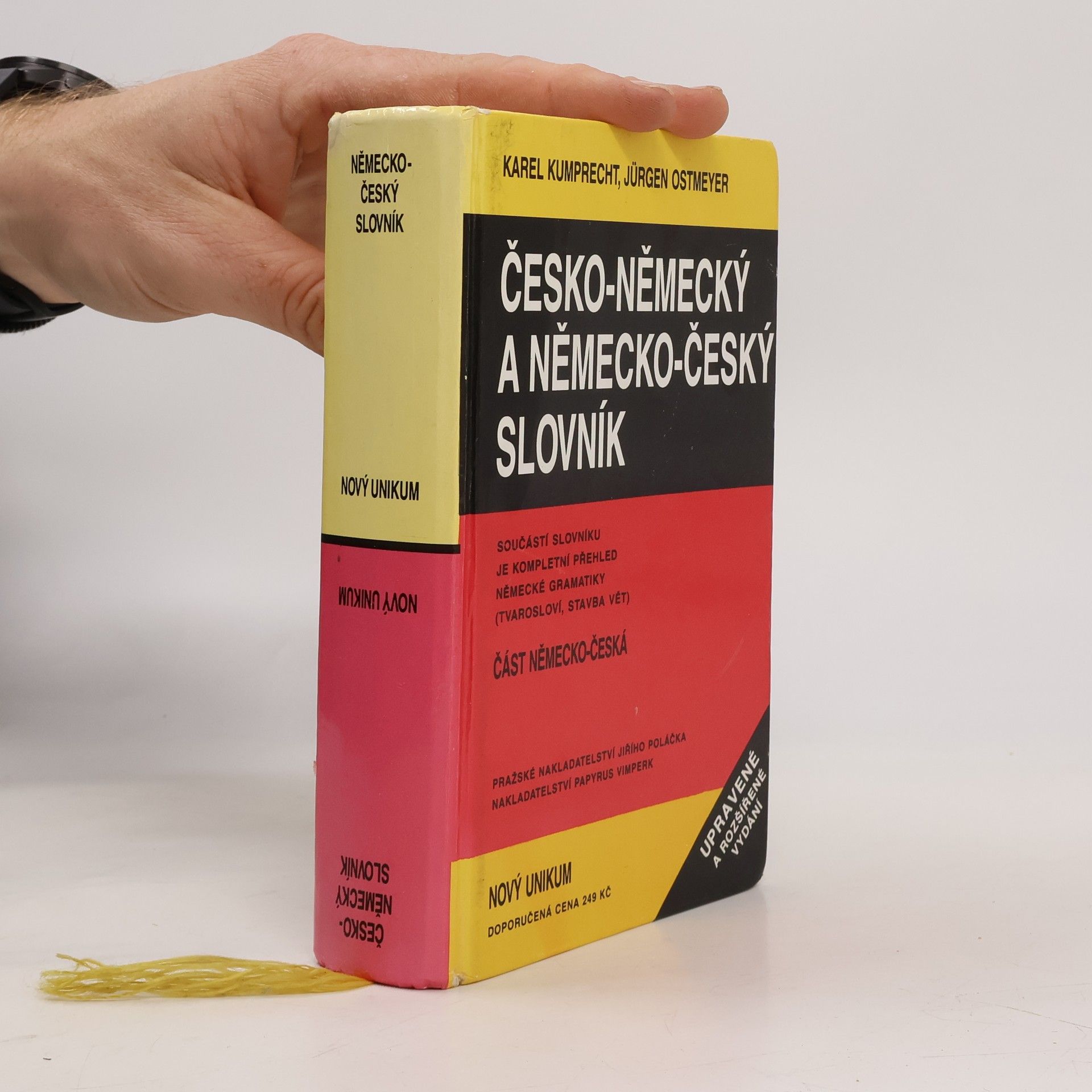 Karel Kumprecht Česko-německý a německo-český slovník