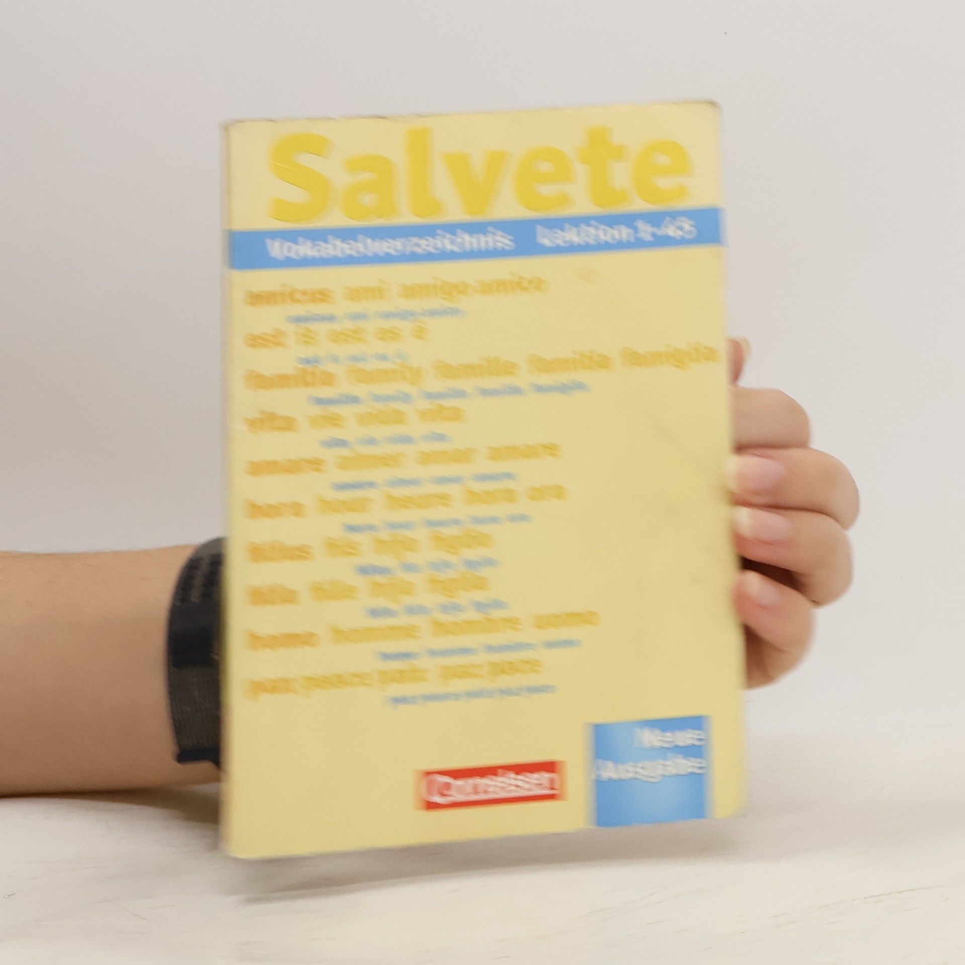 kolektiv Salvete 1 und 2. Neue Ausgabe. Vokabelverzeichnis
