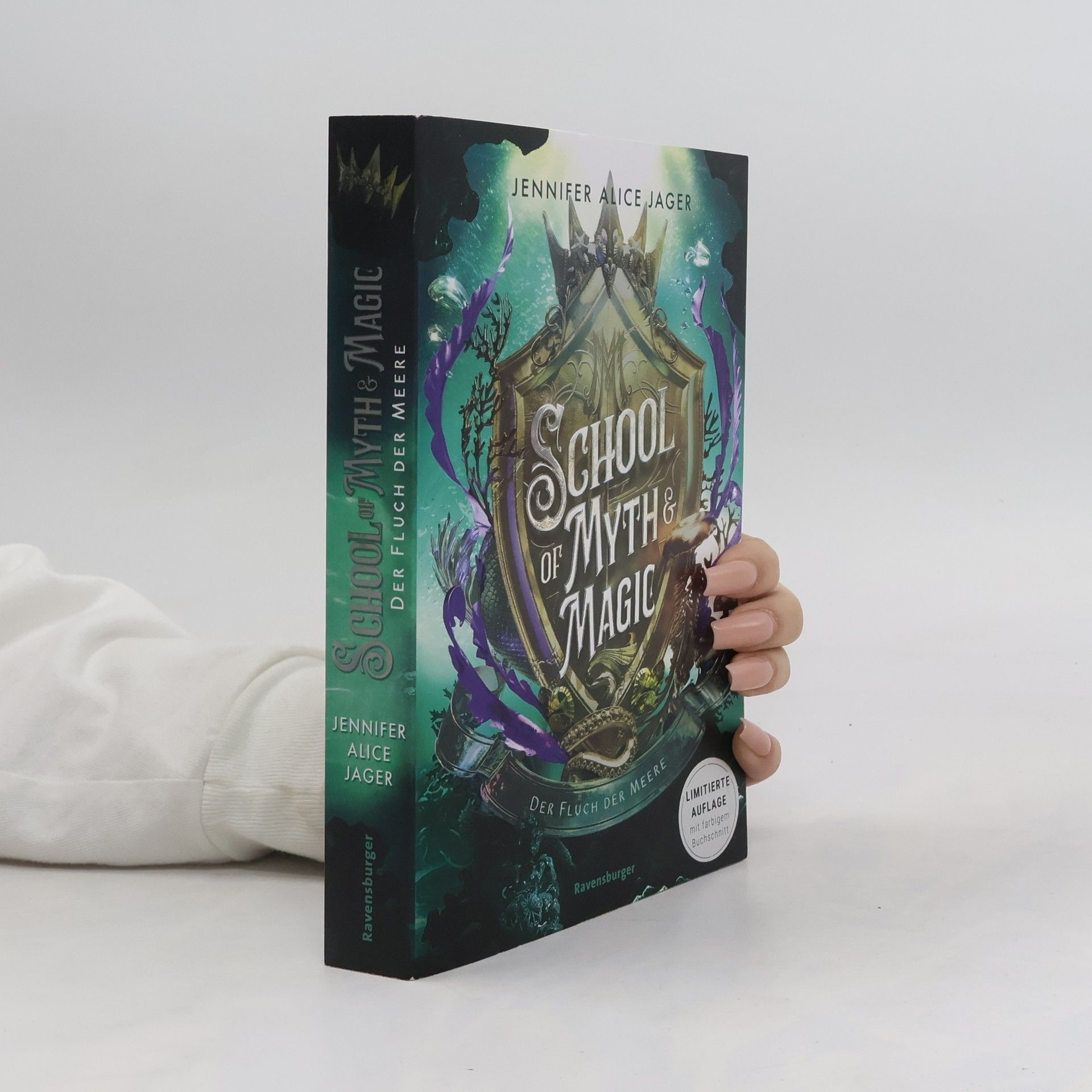 School of Myth & Magic, Band 2: Der Fluch der Meere (Limitierte Auflage mit Farbschnitt)