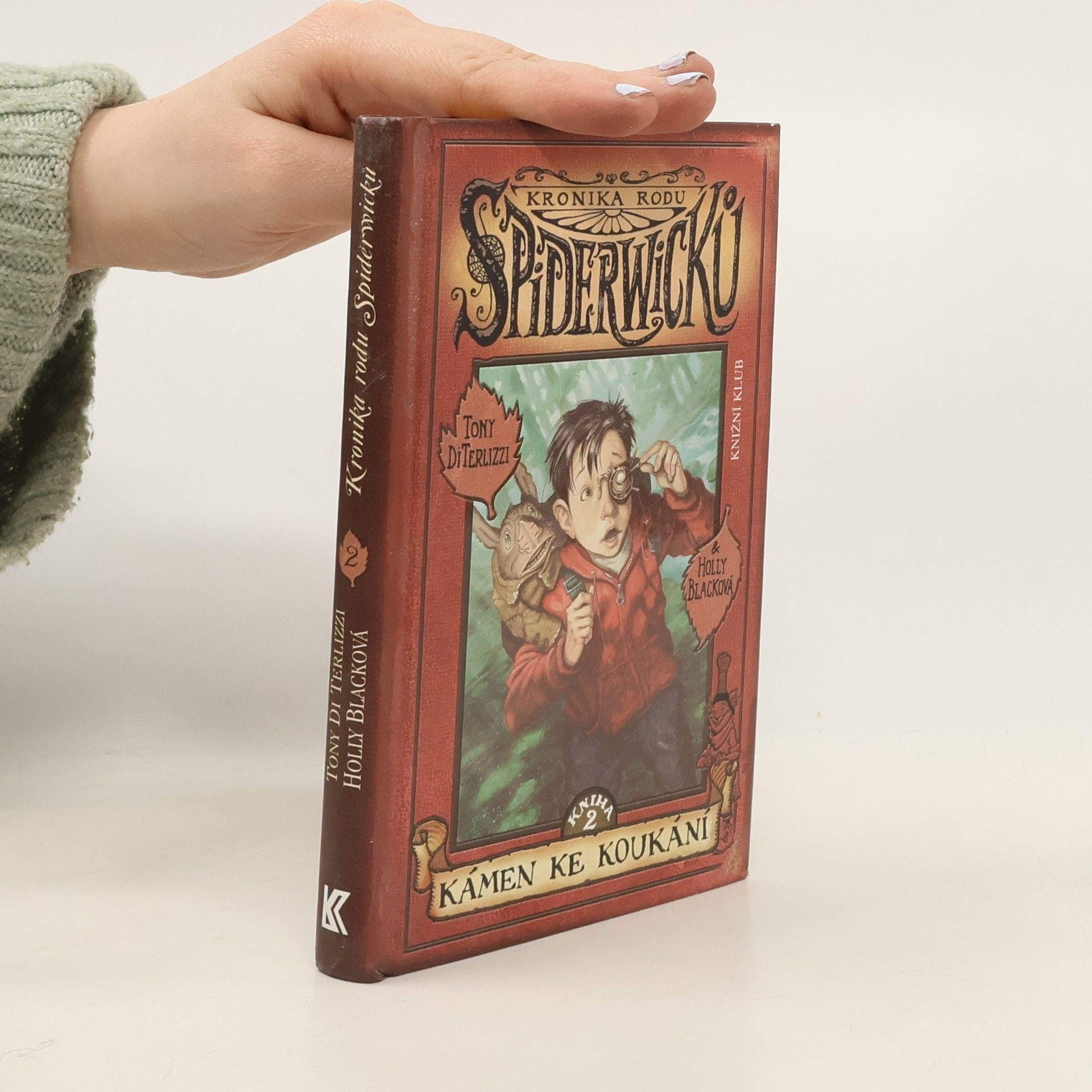 Tony DiTerlizzi Kronika rodu Spiderwicků. Kniha 2., Kámen ke koukání