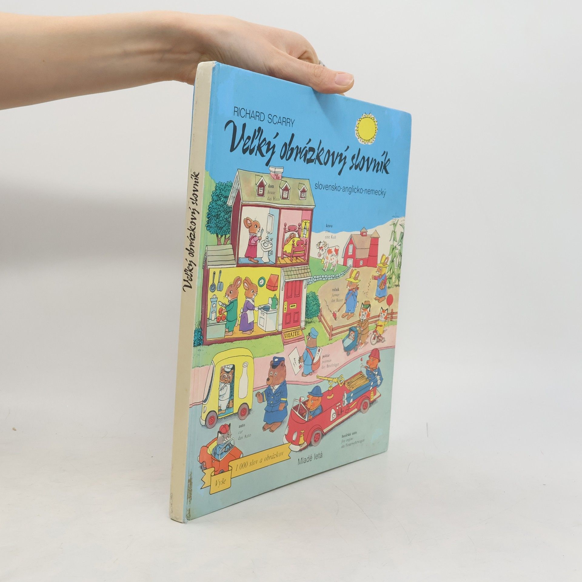 Richard Scarry Veľký obrázkový slovník. Slovensko-anglicko-nemecký
