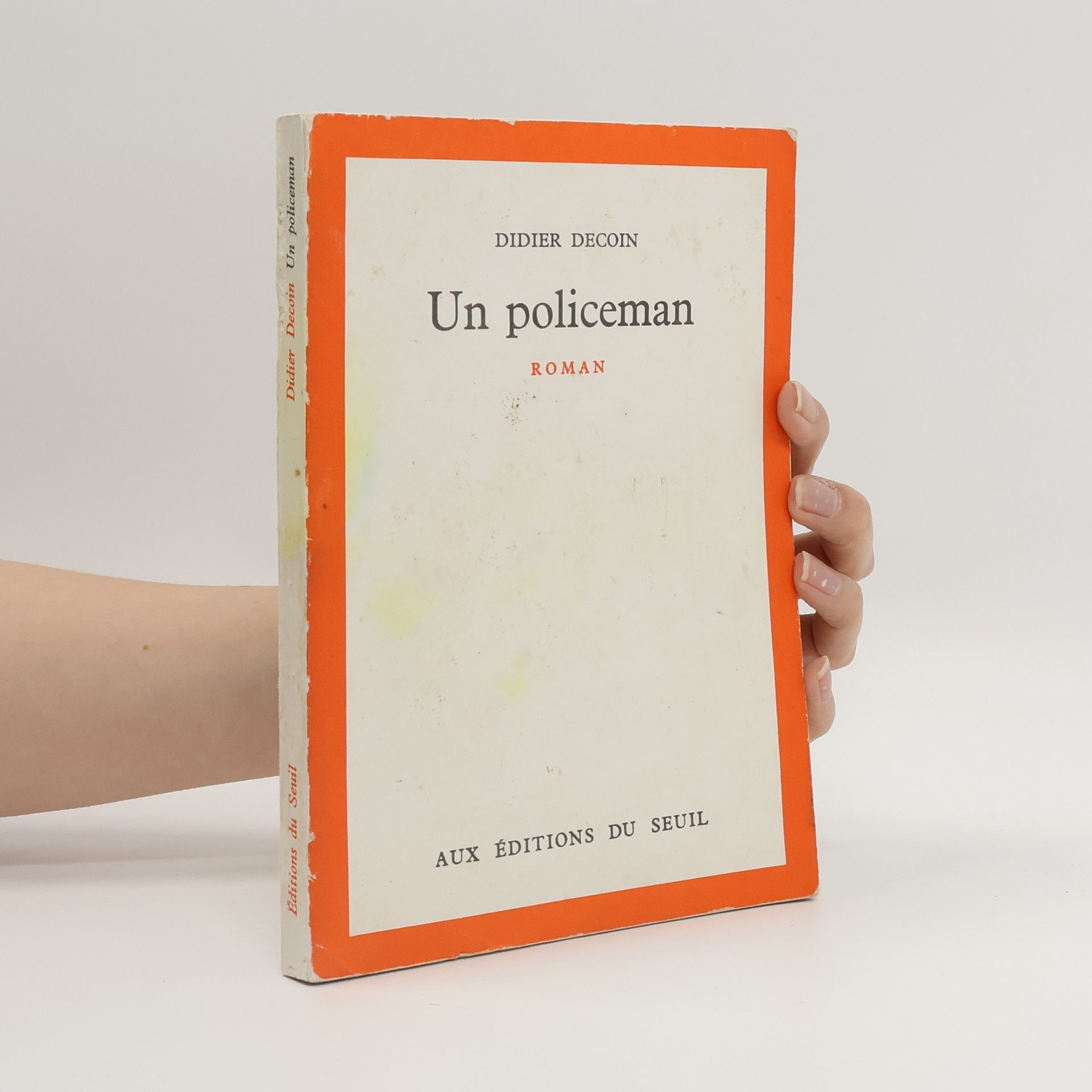 Didier Decoin Un policeman