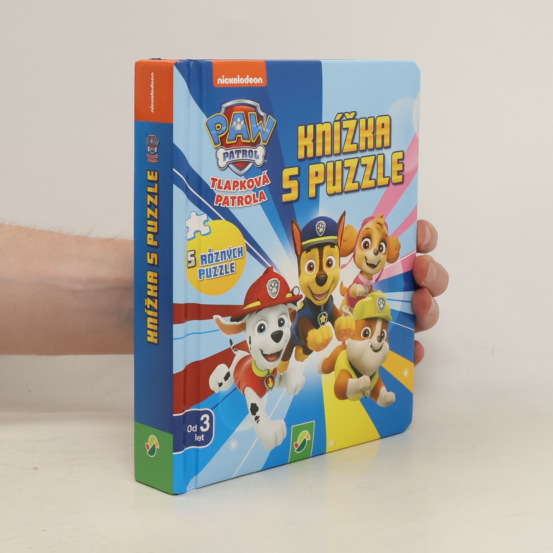 Kolektiv autorů Tlapková patrola - knížka s puzzle