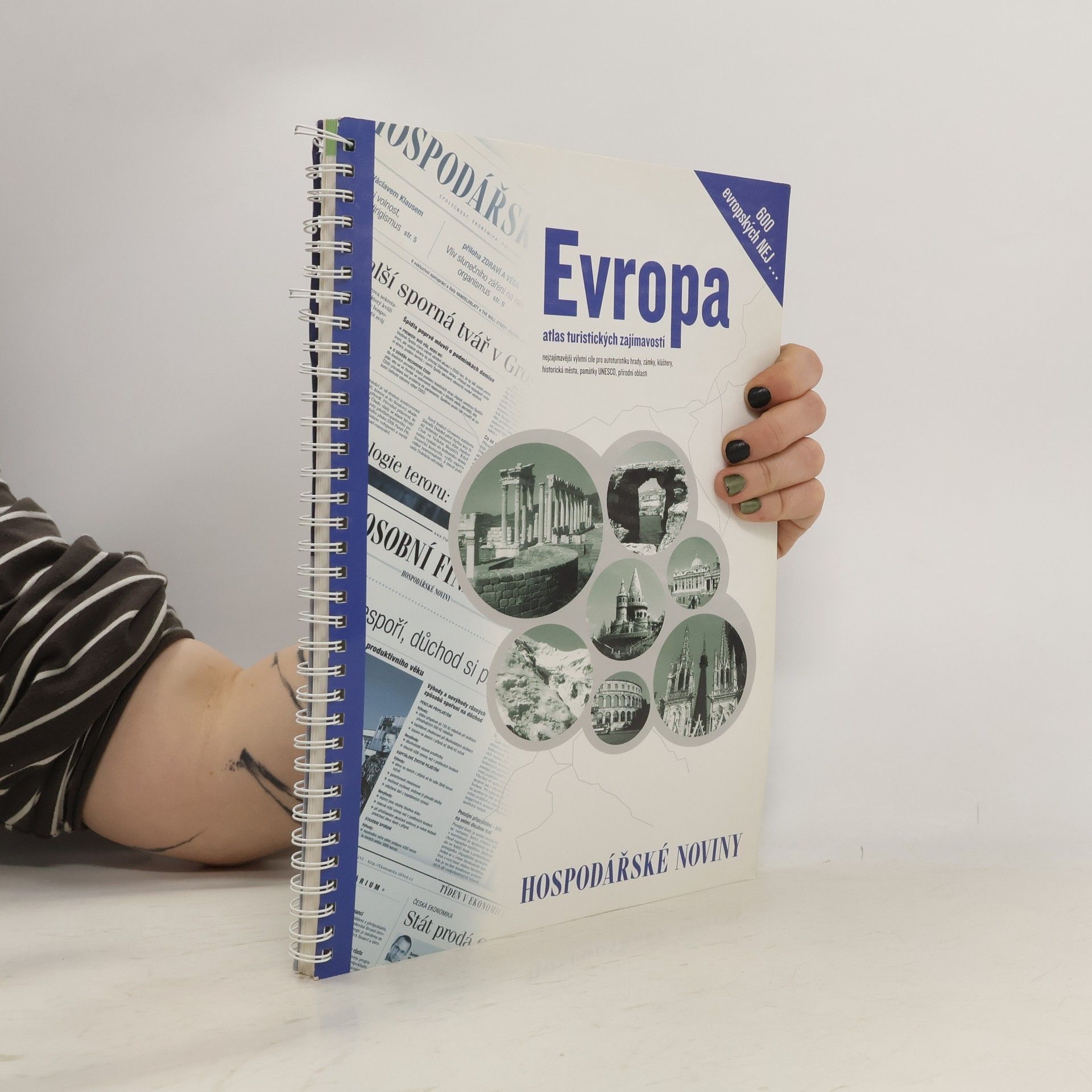 kolektiv Evropa. Atlas turistických zajímavostí