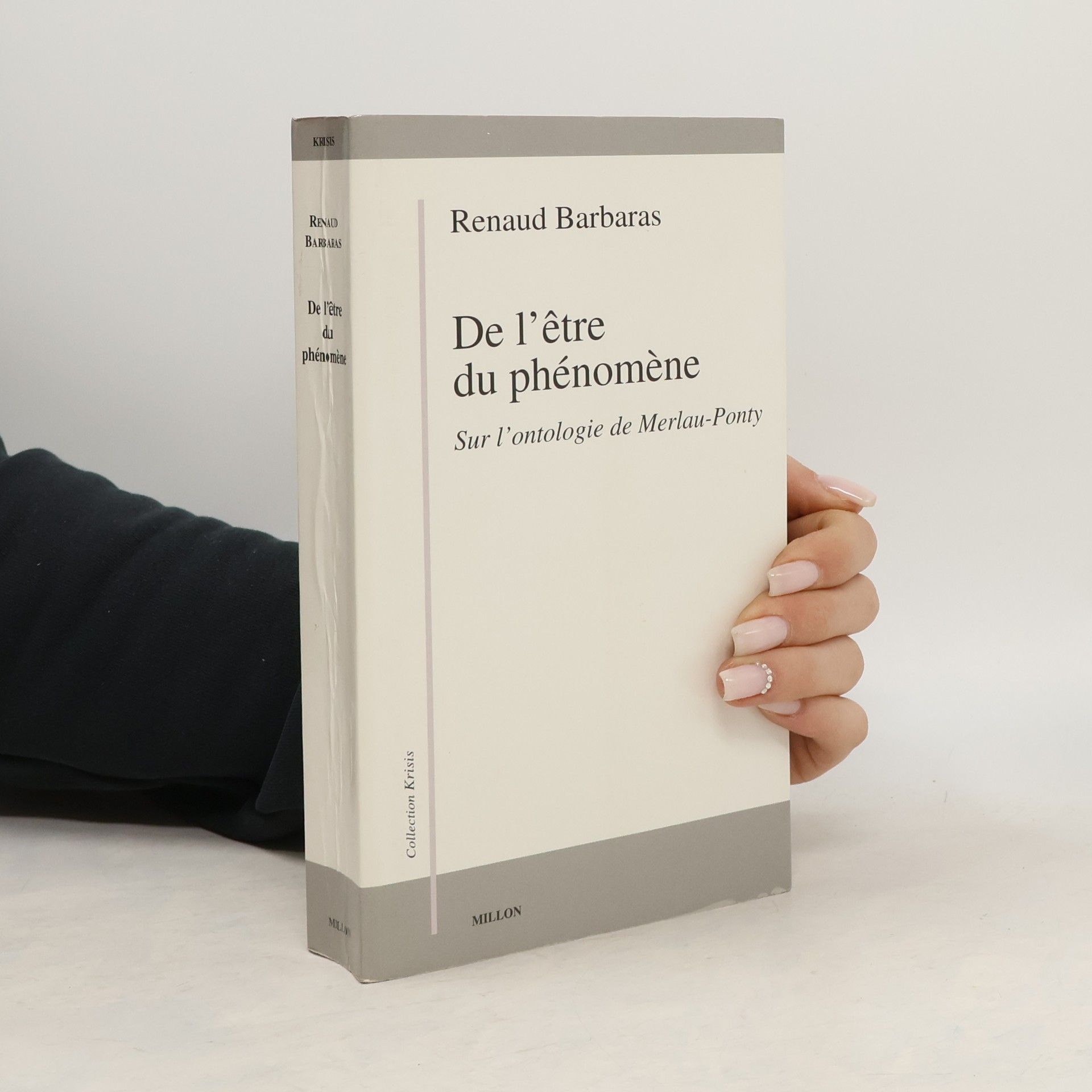 Renaud Barbaras De l'être du phénomène