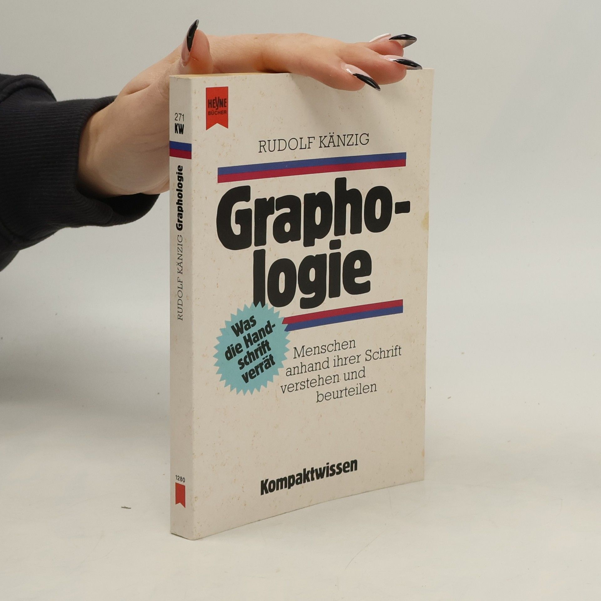 Rudolf Känzig Graphologie