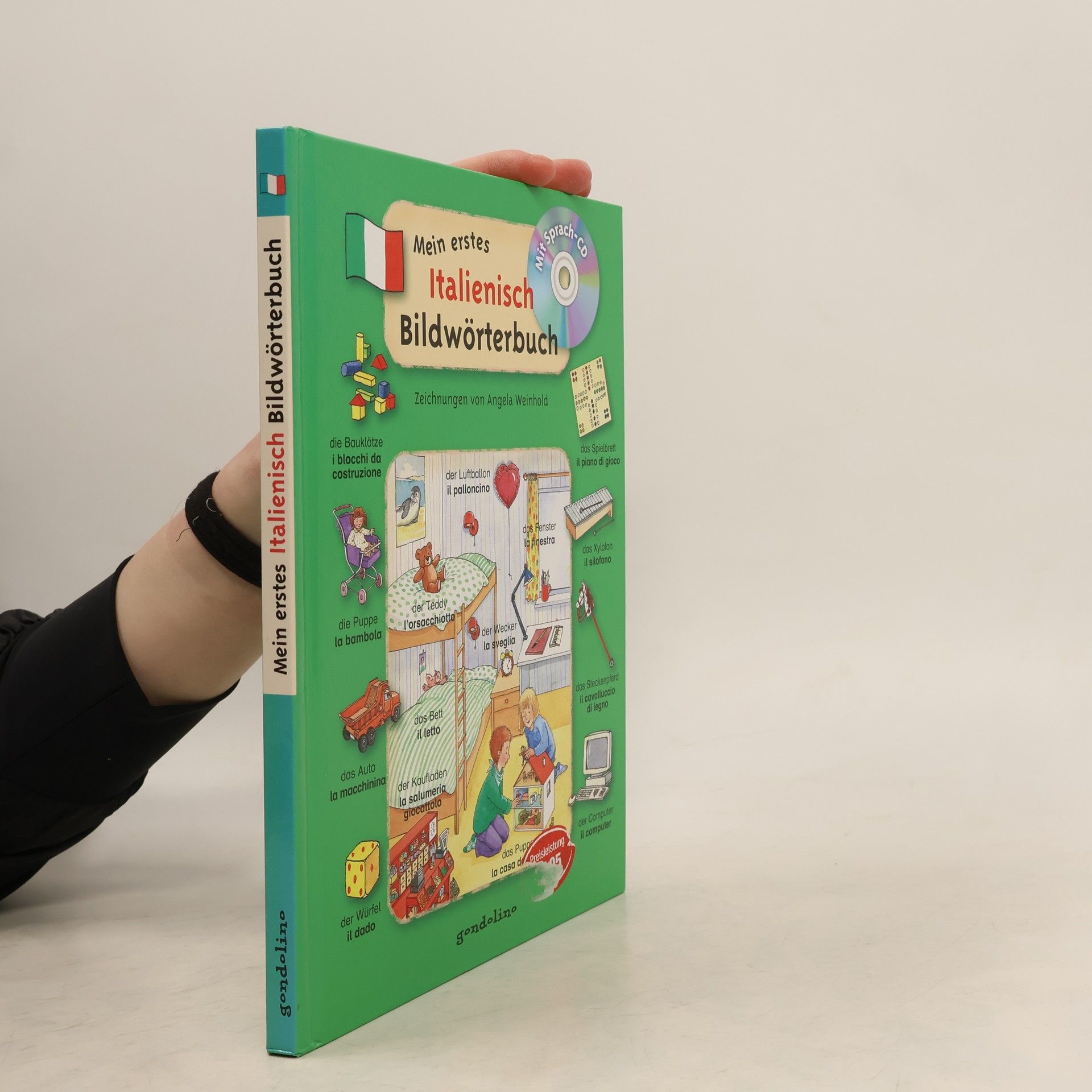 Angela Weinhold Mein erstes Italienisch Bildwörterbuch, m. Audio-CD