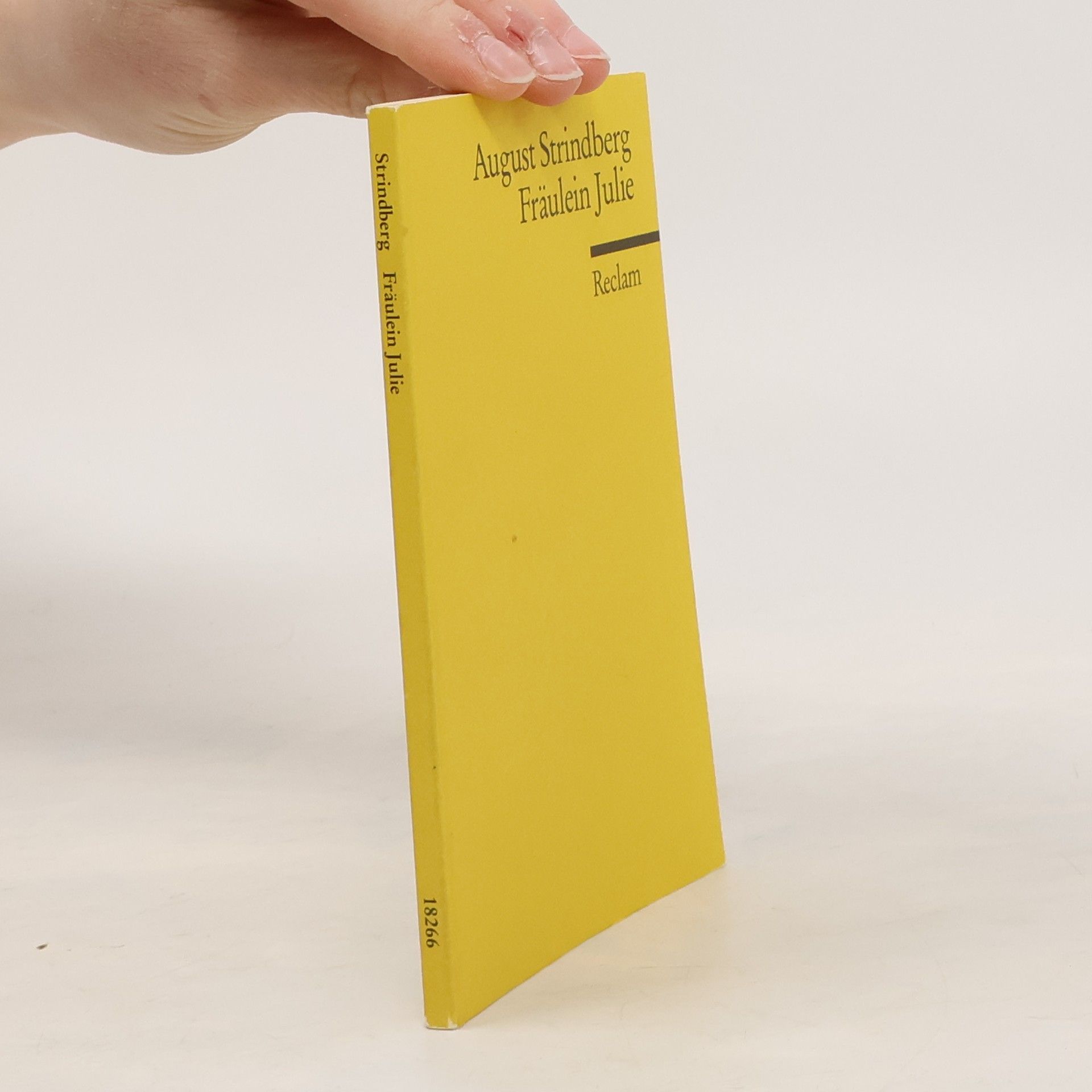 August Strindberg Fräulein Julie