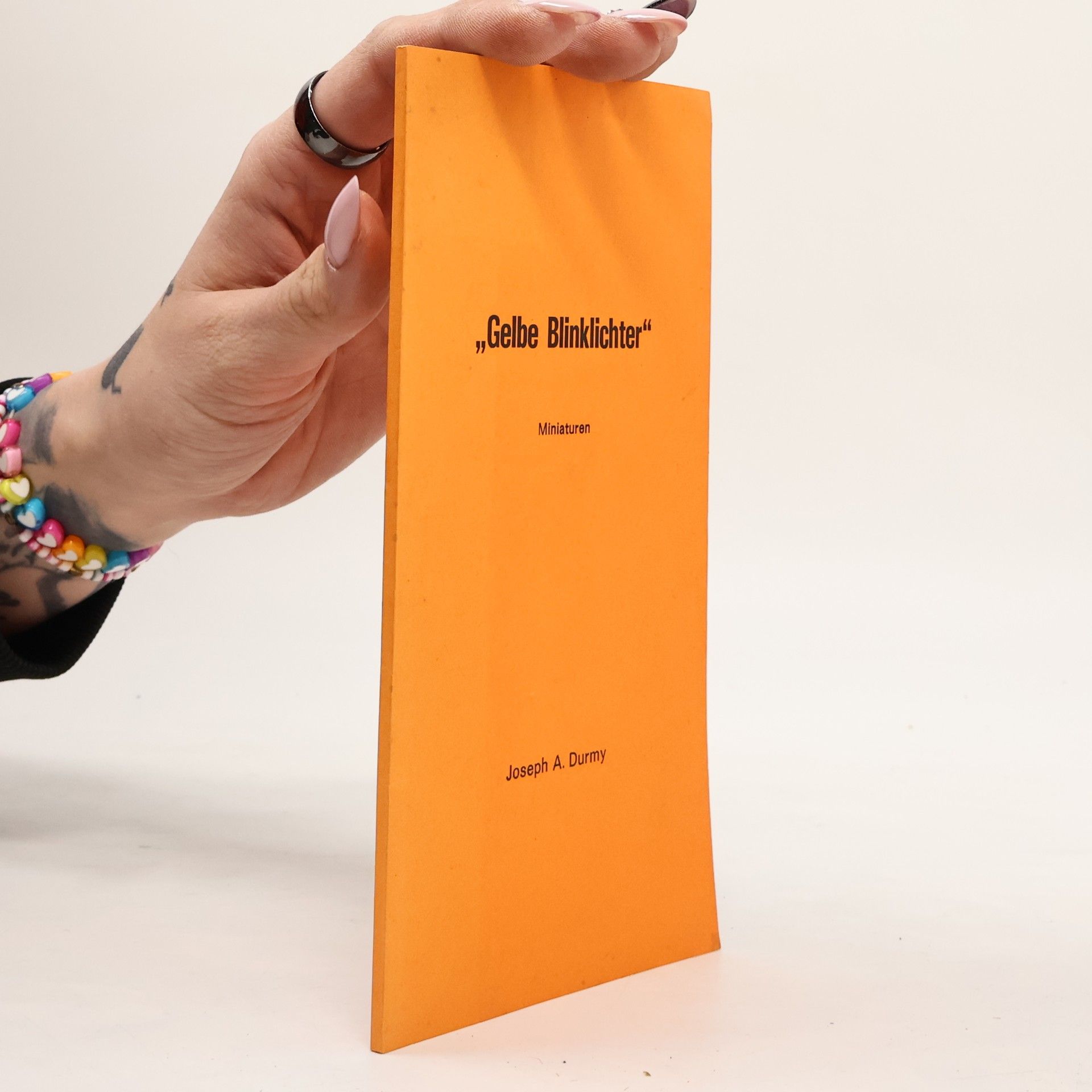 Joseph A. Durmy „Gelbe Blinklichter" Miniaturen