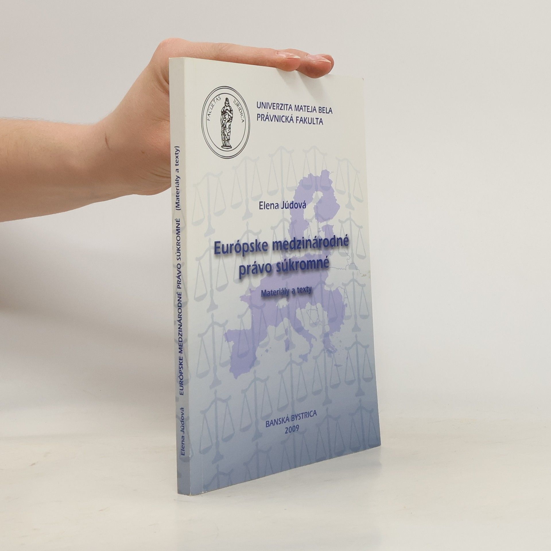 Elena Júdová Európske medzinárodné právo súkromné