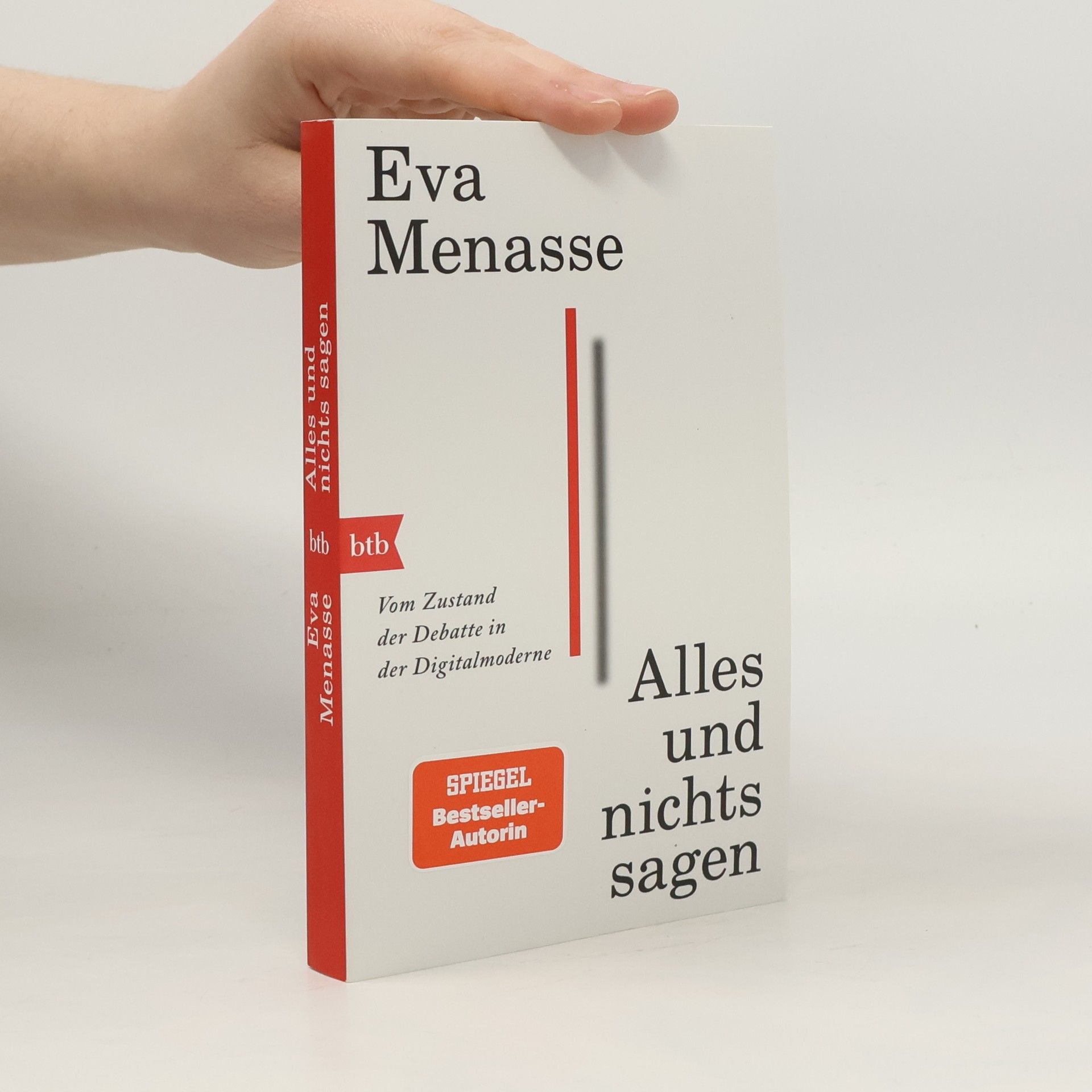 Eva Menasse Alles und nichts sagen