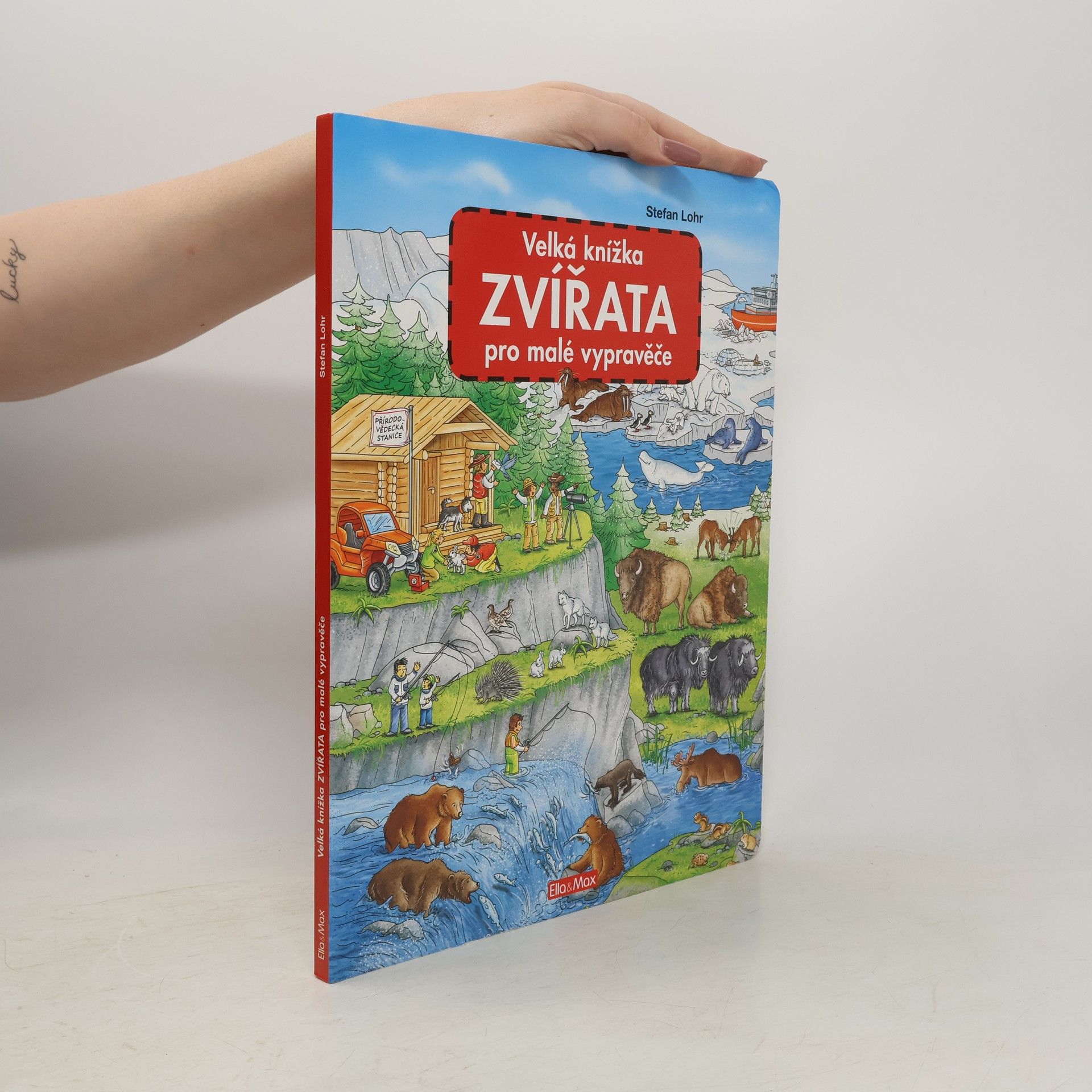 Stefan Lohr Zvířata - Velká knížka pro malé vypravěče