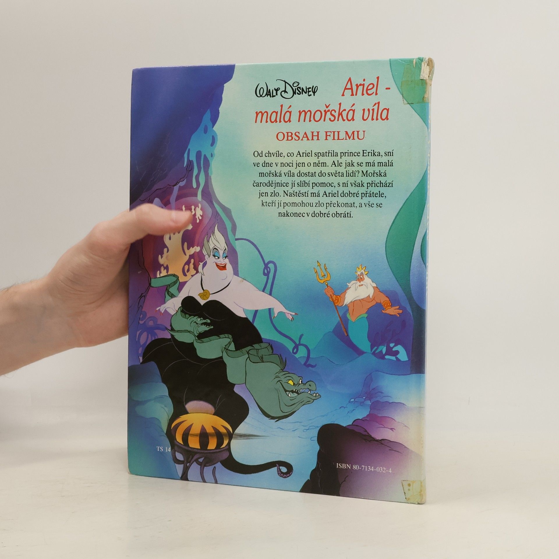 Walt Disney Ariel - malá mořská víla