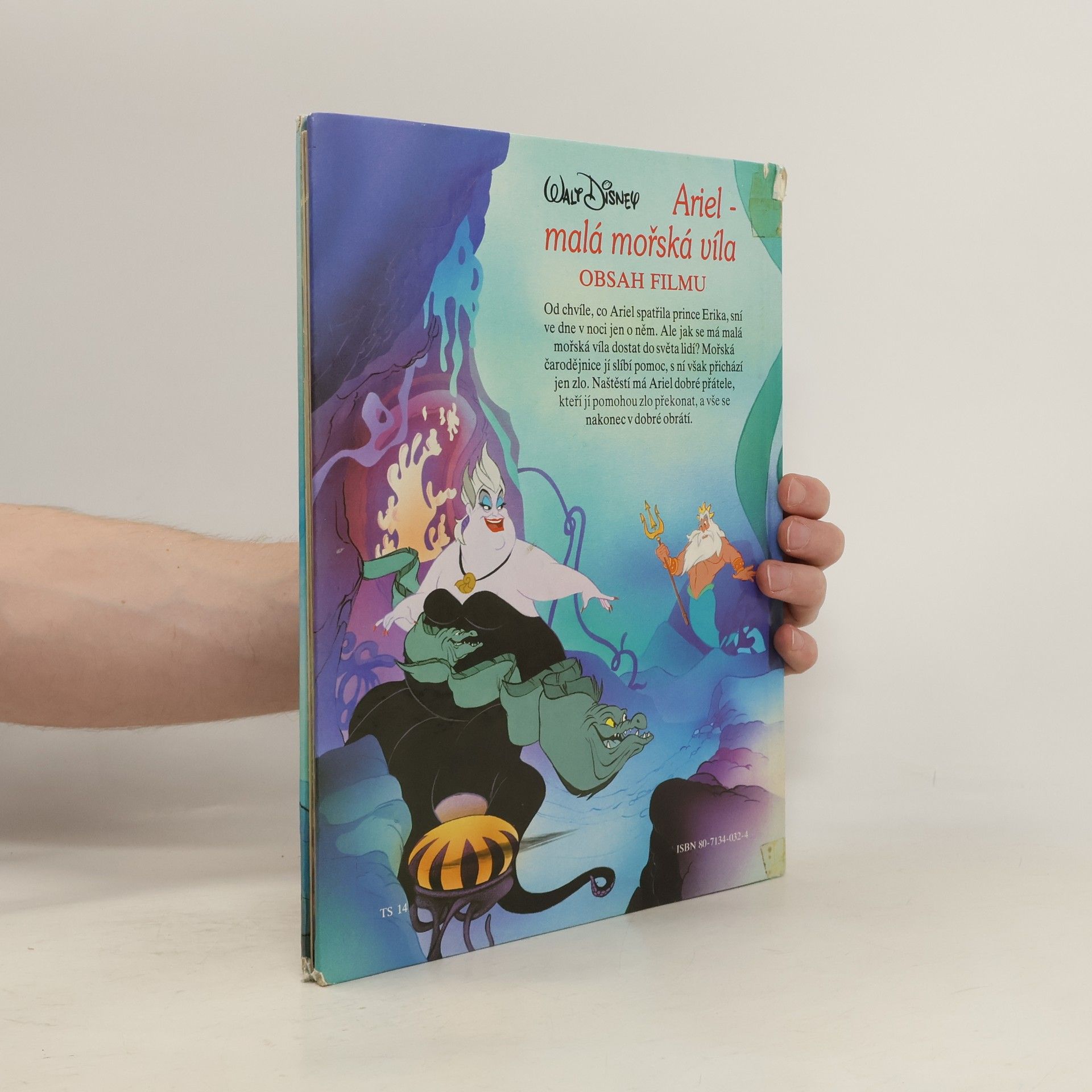 Walt Disney Ariel - malá mořská víla