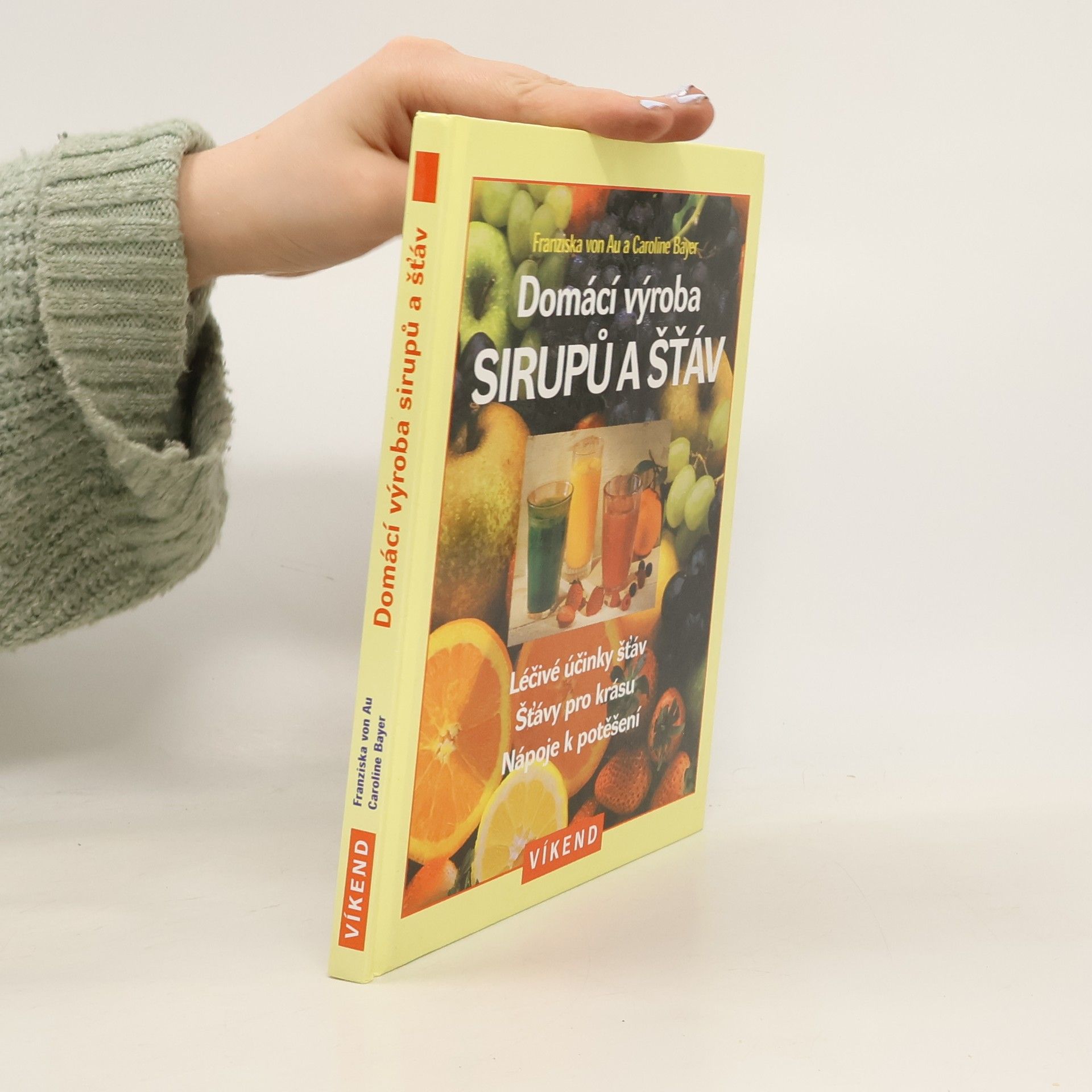 Christina Zacker Domácí výroba sirupů a šťáv