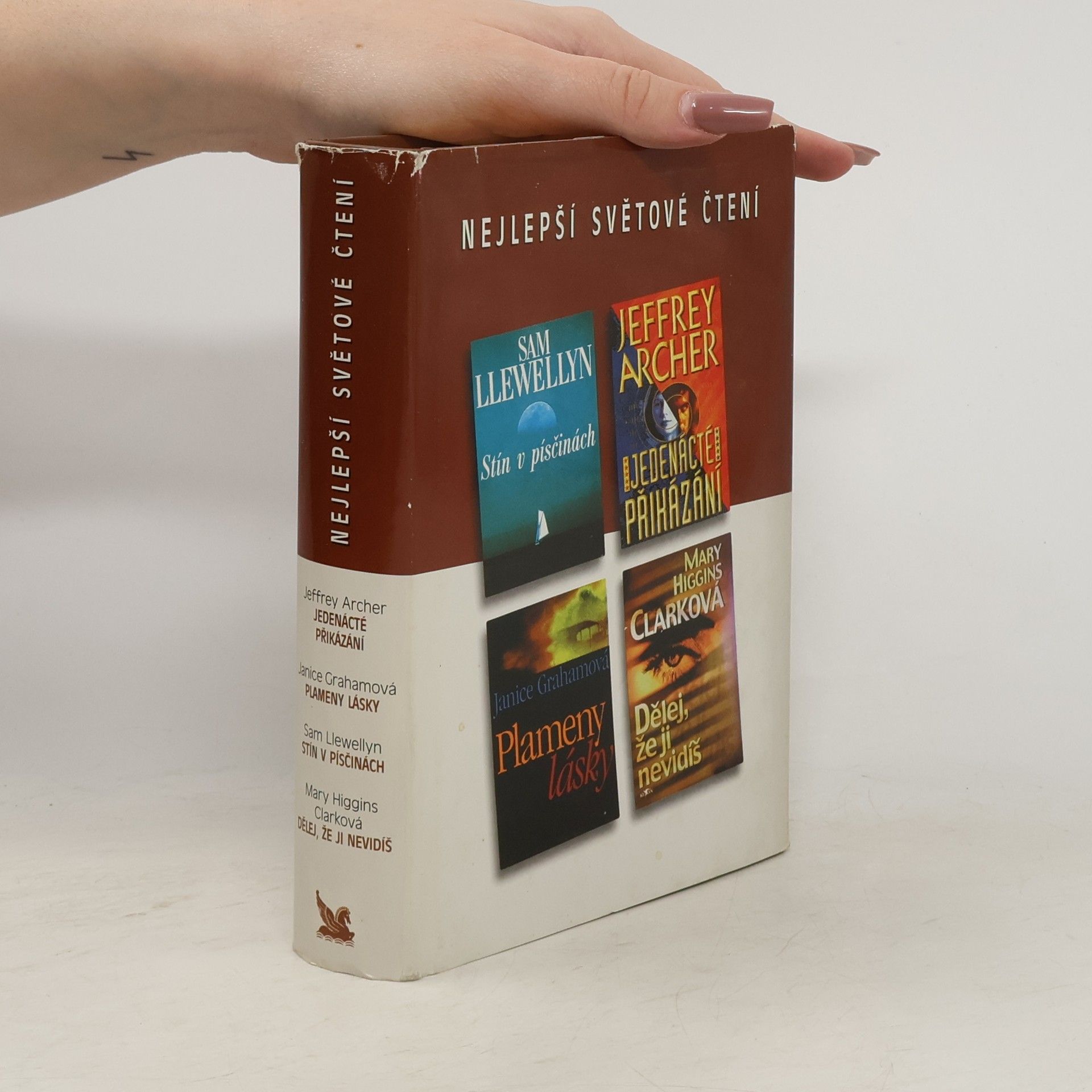 Nejlepší světové čtení. Stín v písčinách. Jedenácté přikázání. Plameny lásky. Dělej, že ji nevidíš