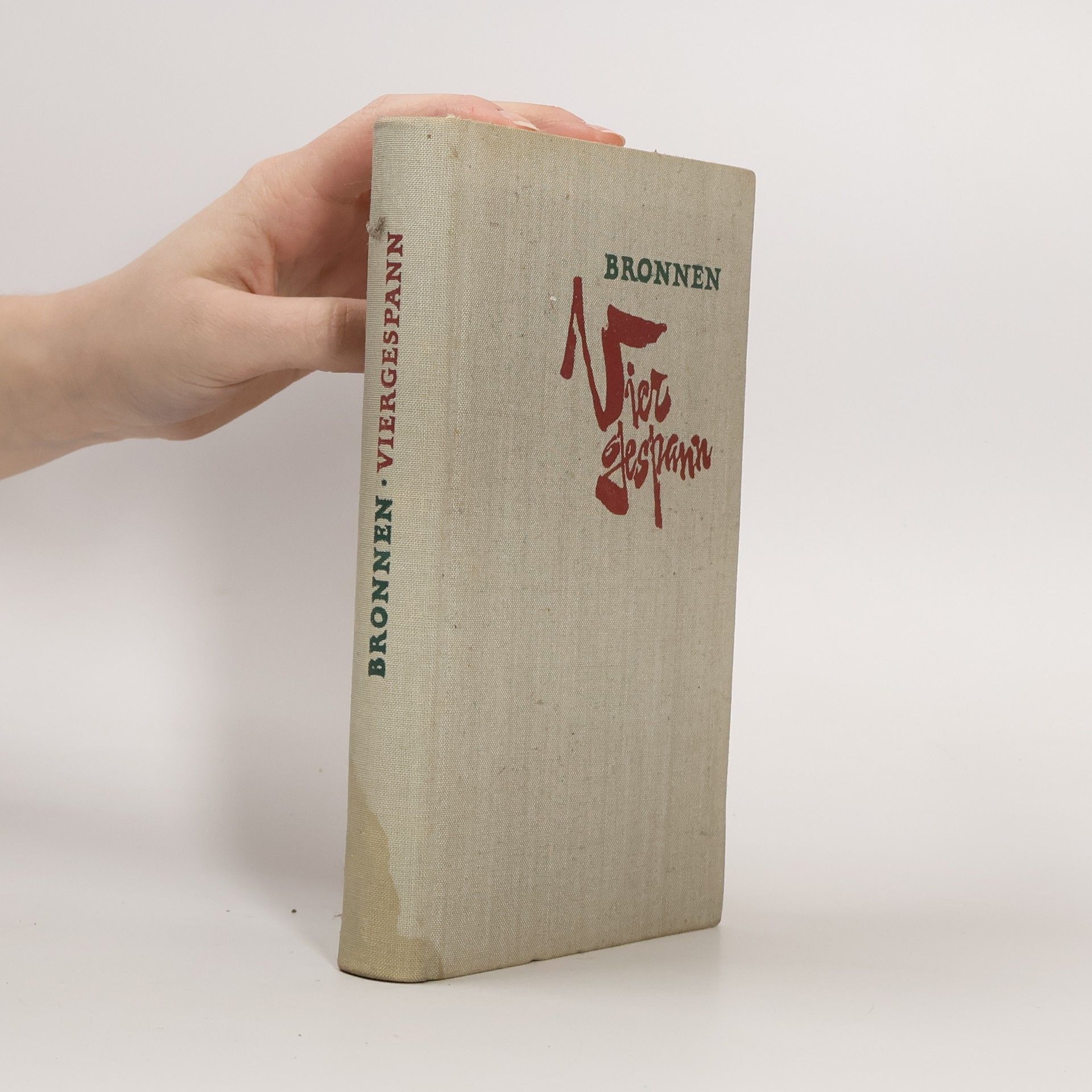 Arnolt Bronnen Viergespann