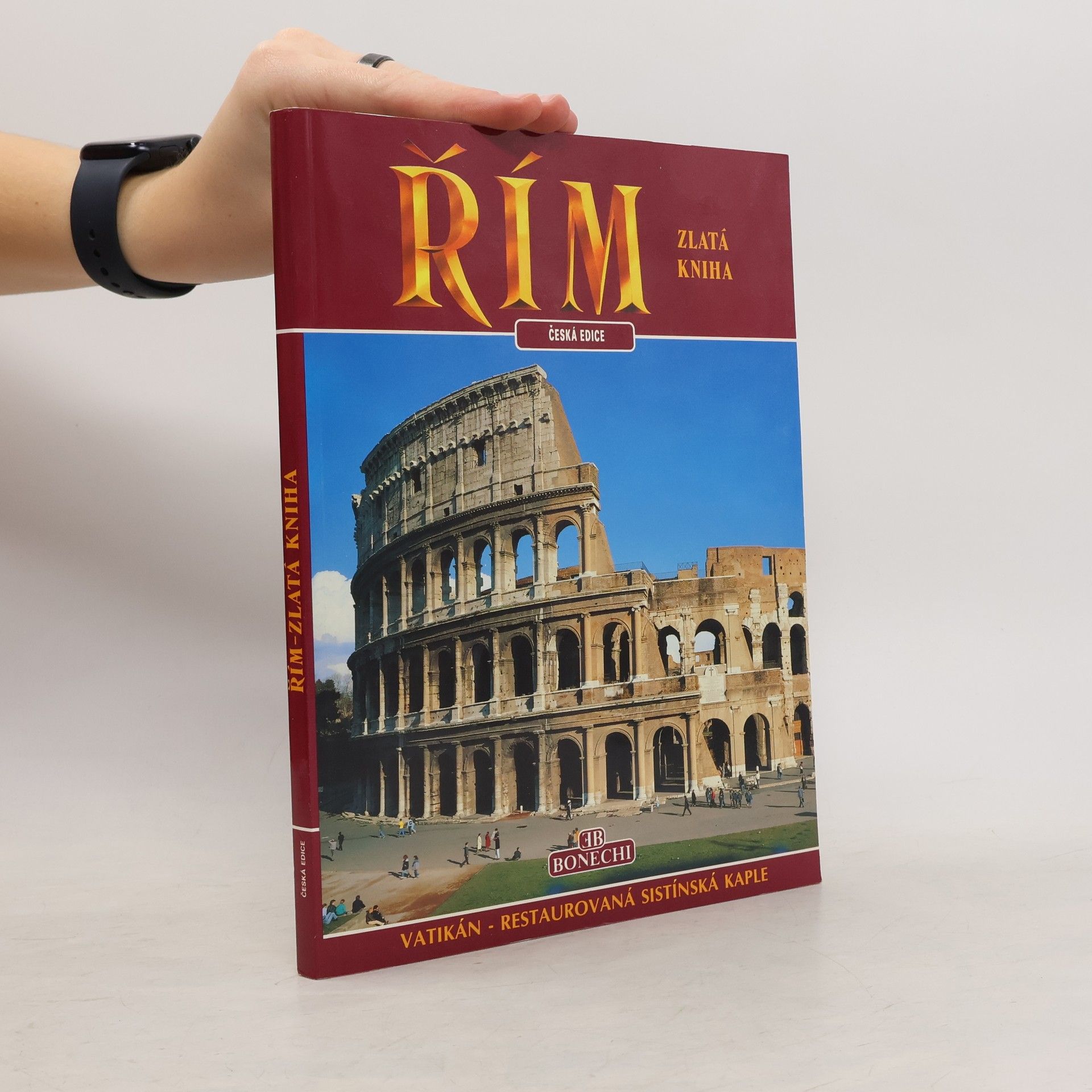Various authors Řím - zlatá kniha