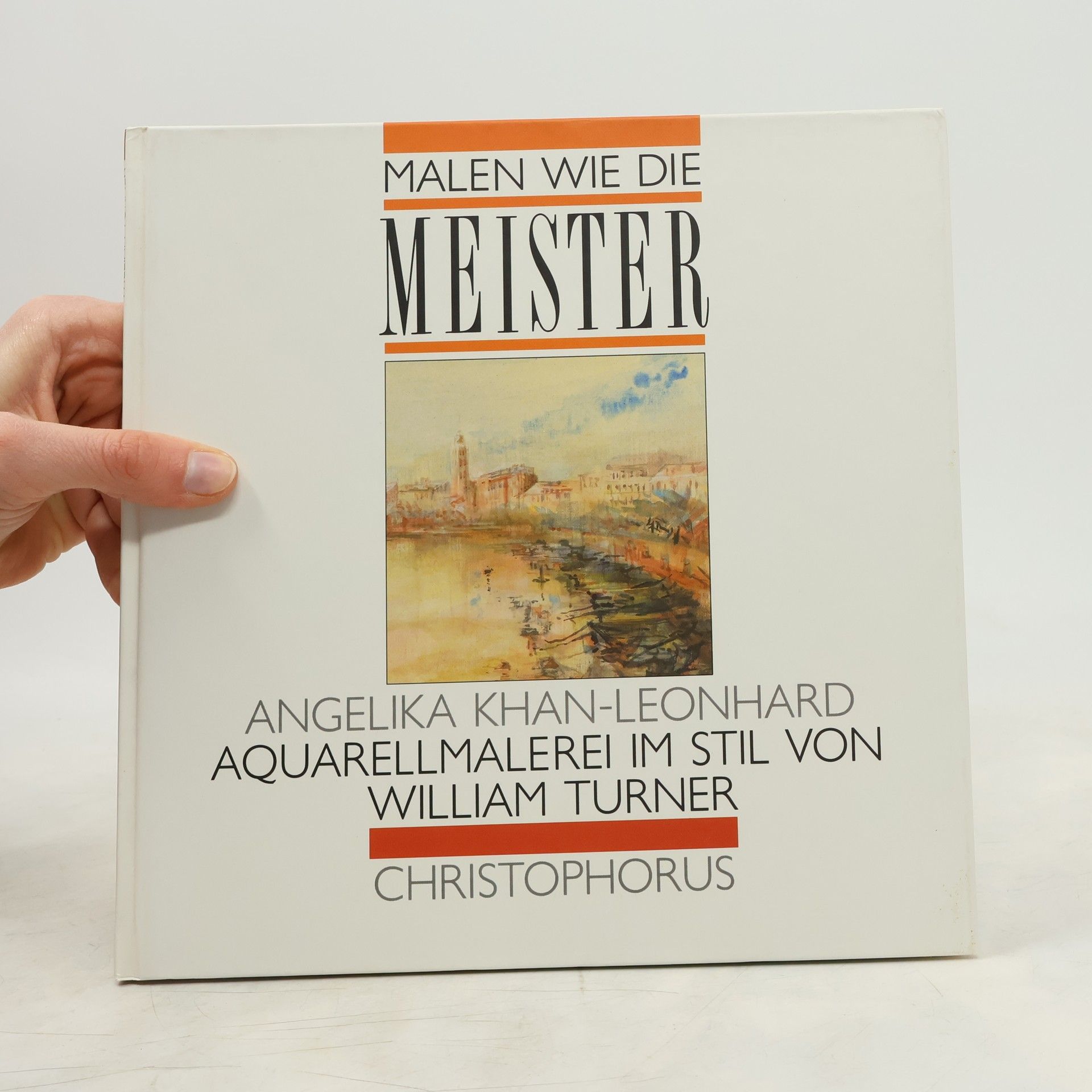 Angelika Khan-Leonhard Aquarellmalerei im Stil von William Turner