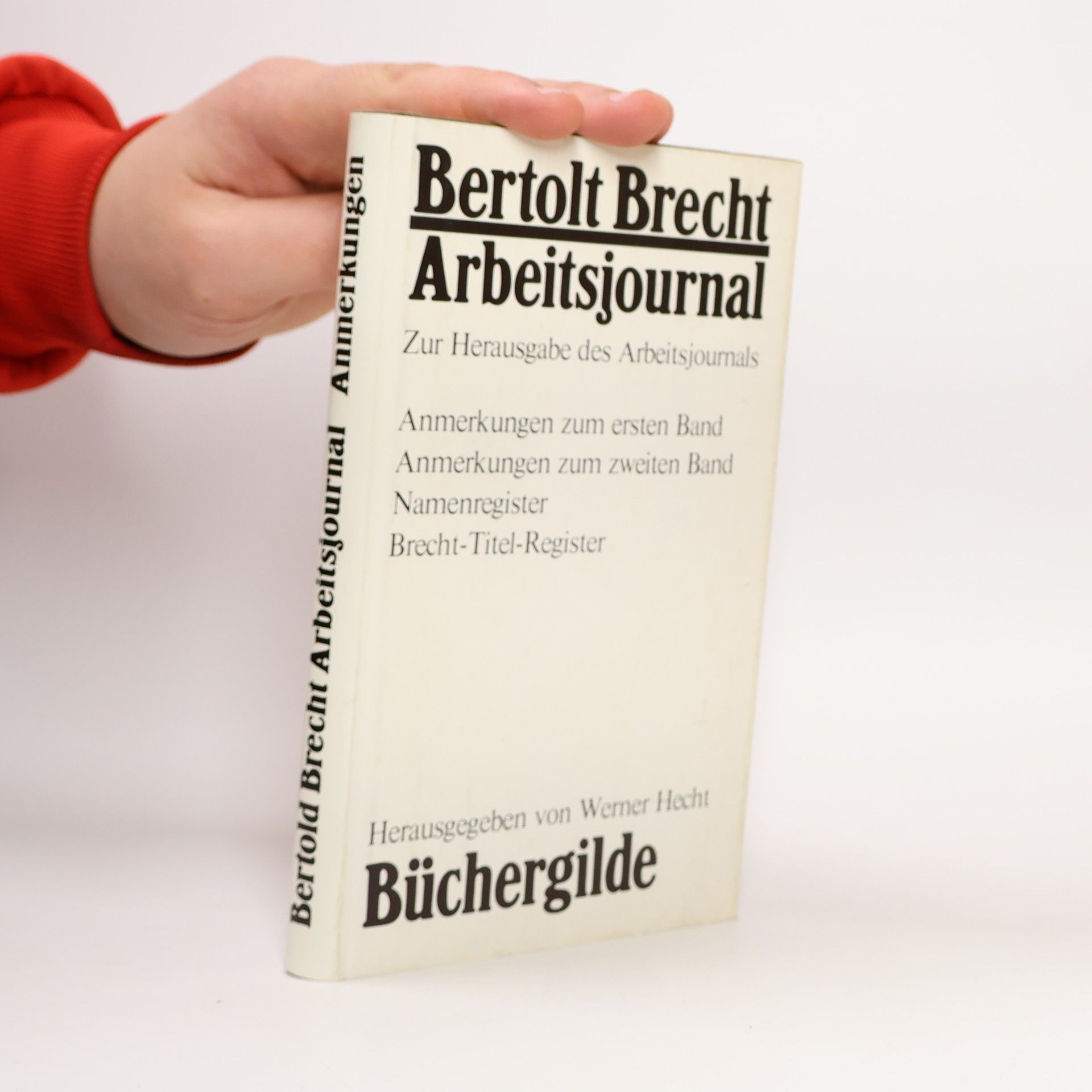 Bertolt Brecht Arbeitsjournal