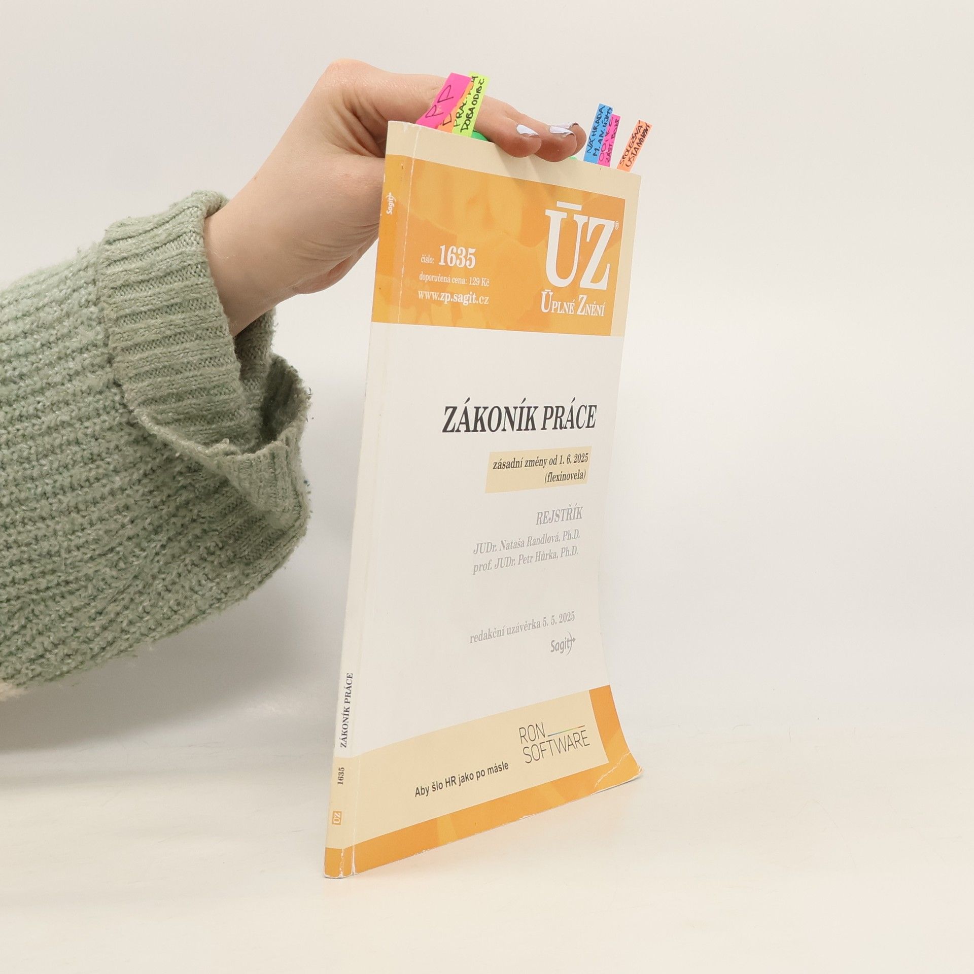 Nataša Randlová Zákoník práce, zásadní změny od 1. 6. 2025