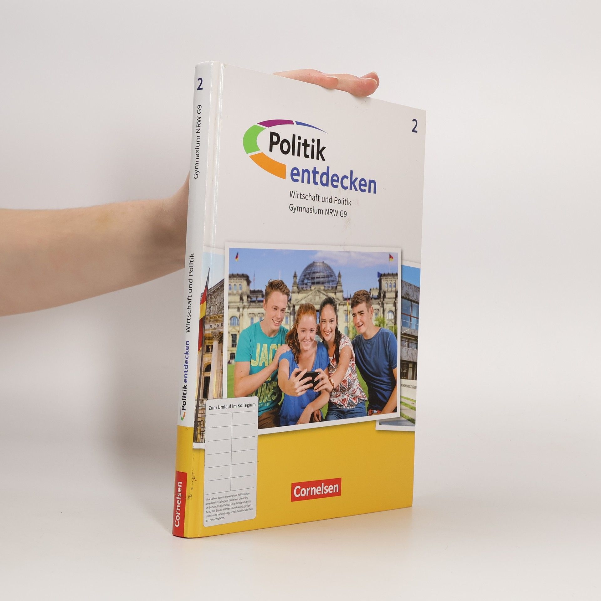Jonas Rau Politik entdecken Band 2. Gymnasium Nordrhein-Westfalen - Schülerbuch