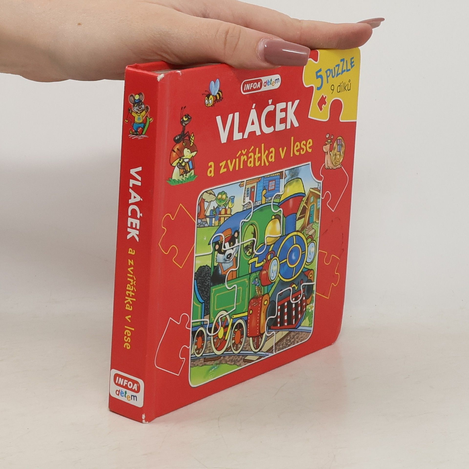 Antonín Šplíchal Vláček a zvířátka v lese