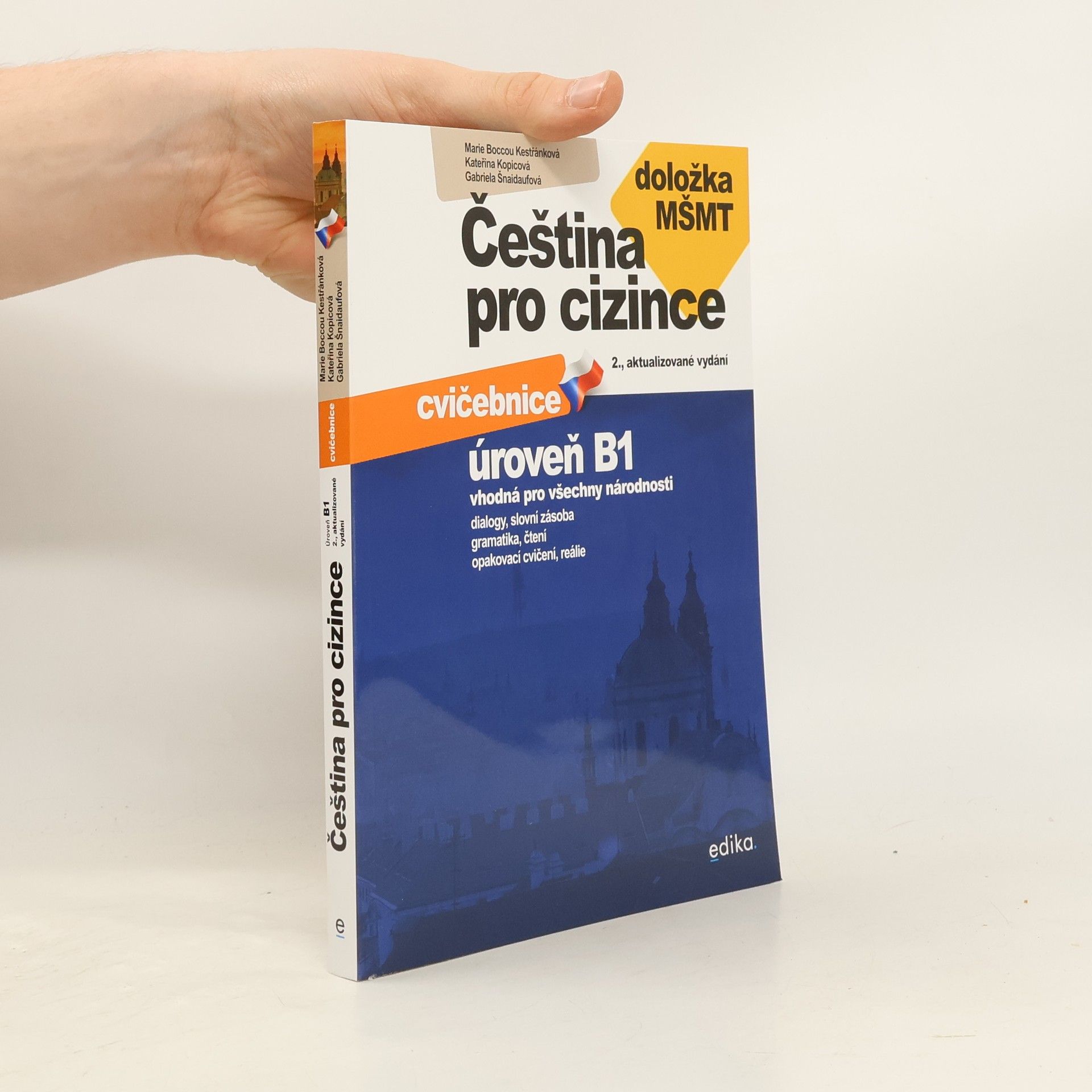 Collectif d'auteurs Čeština pro cizince. Cvičebnice. Úroveň B1