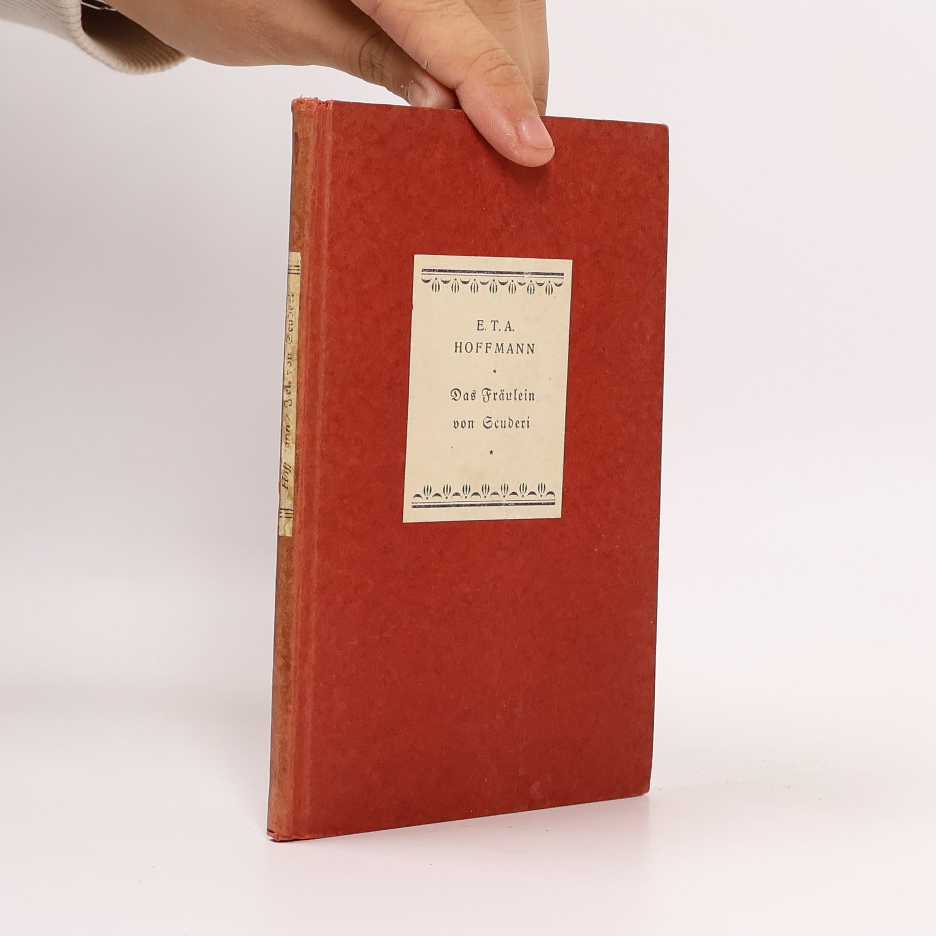 Ernst T. A. Hoffmann Das fräulein von Scuderi