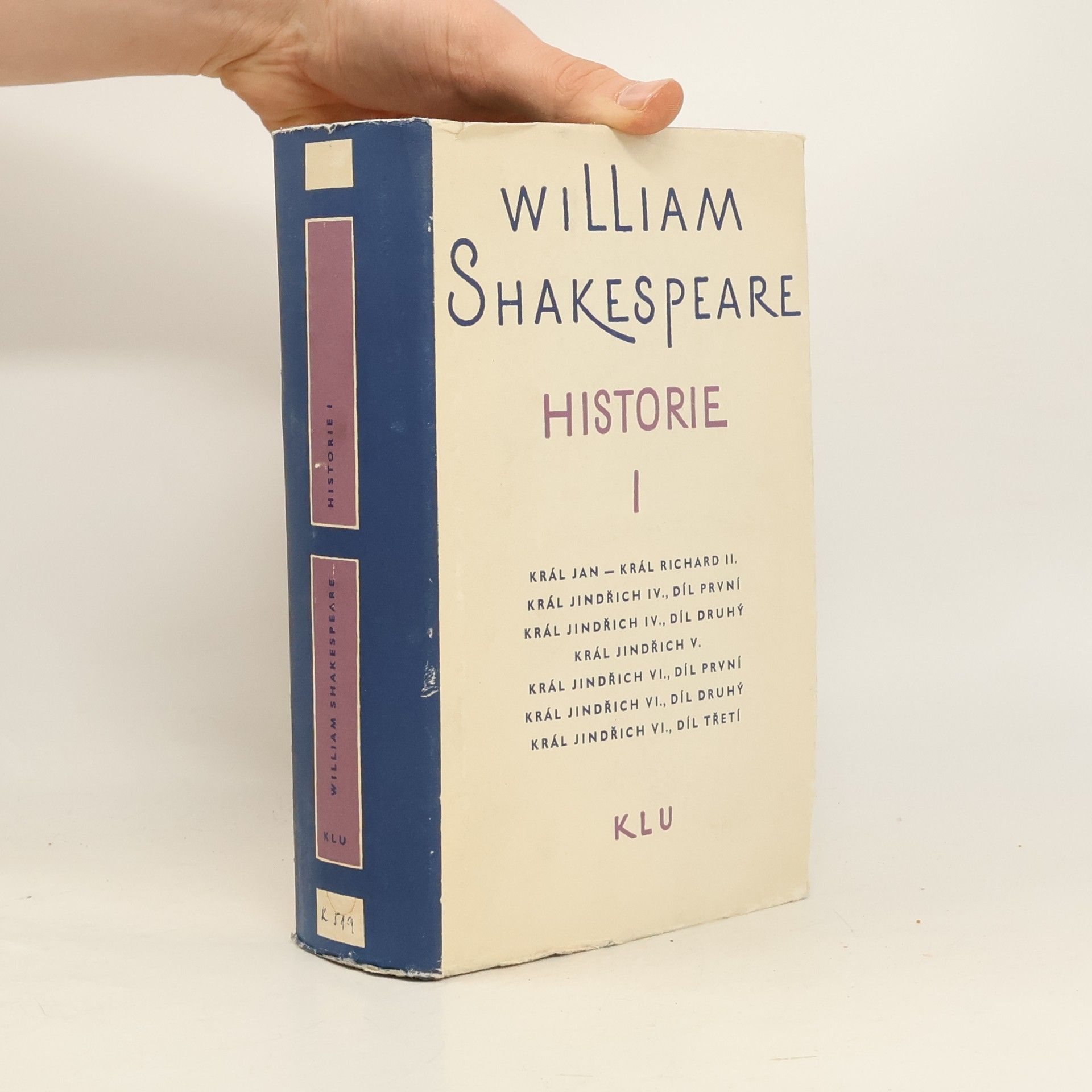 William Shakespeare Historie I