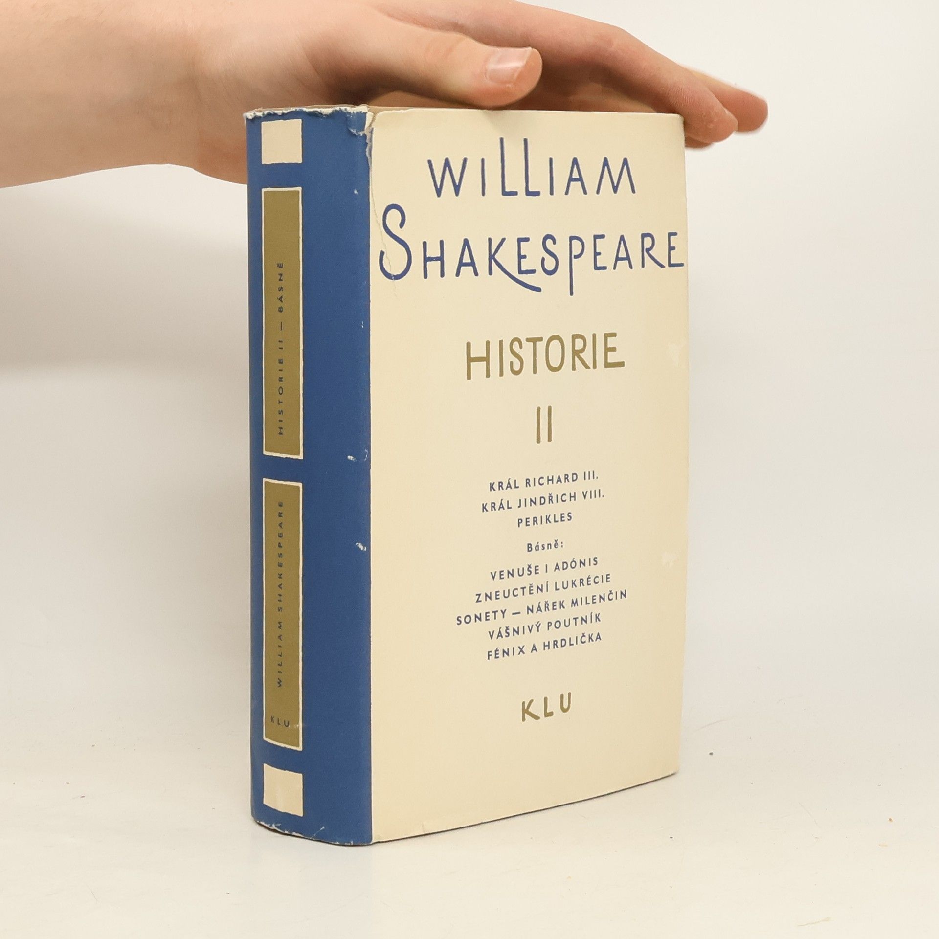 William Shakespeare Historie II - Básně