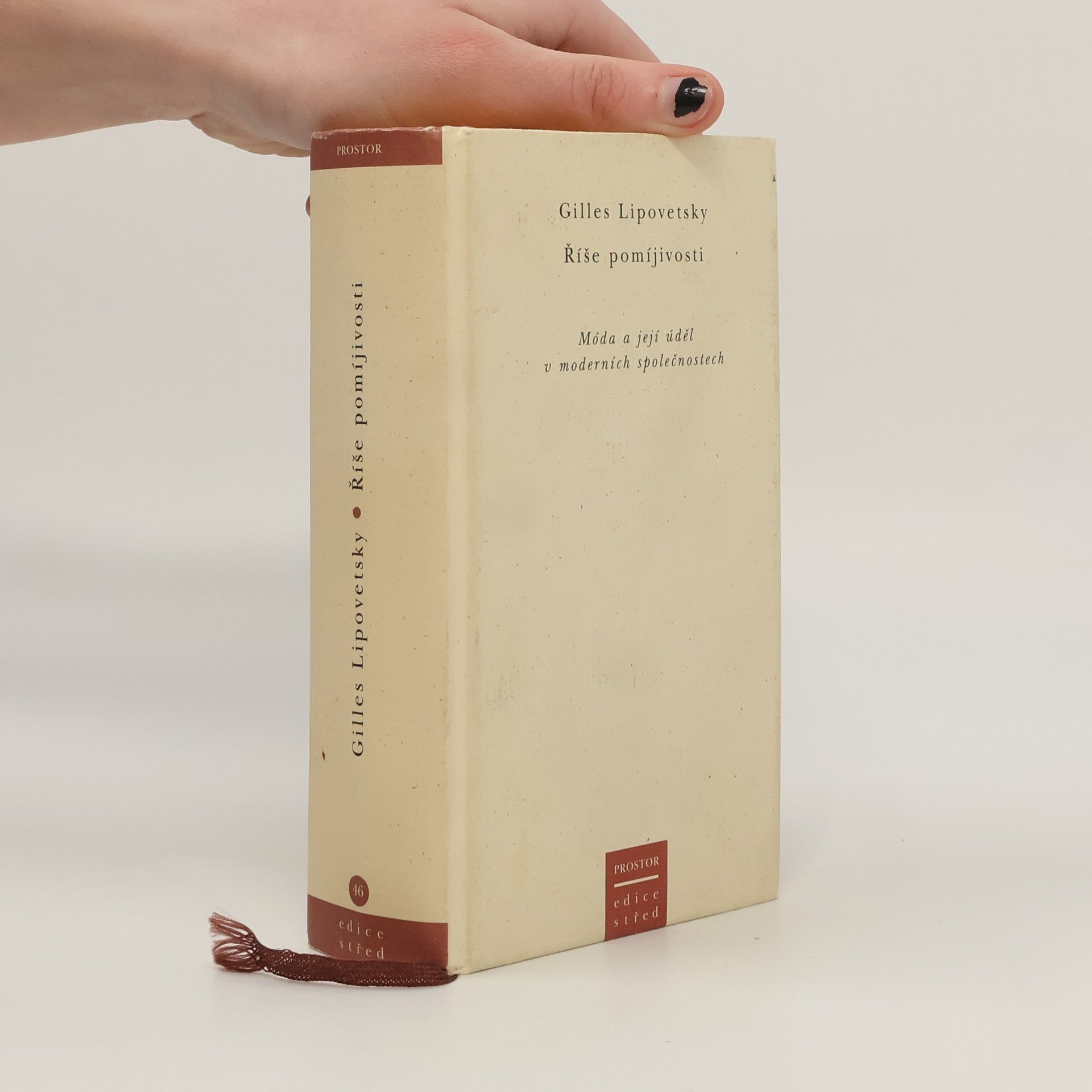 Gilles Lipovetsky Říše pomíjivosti