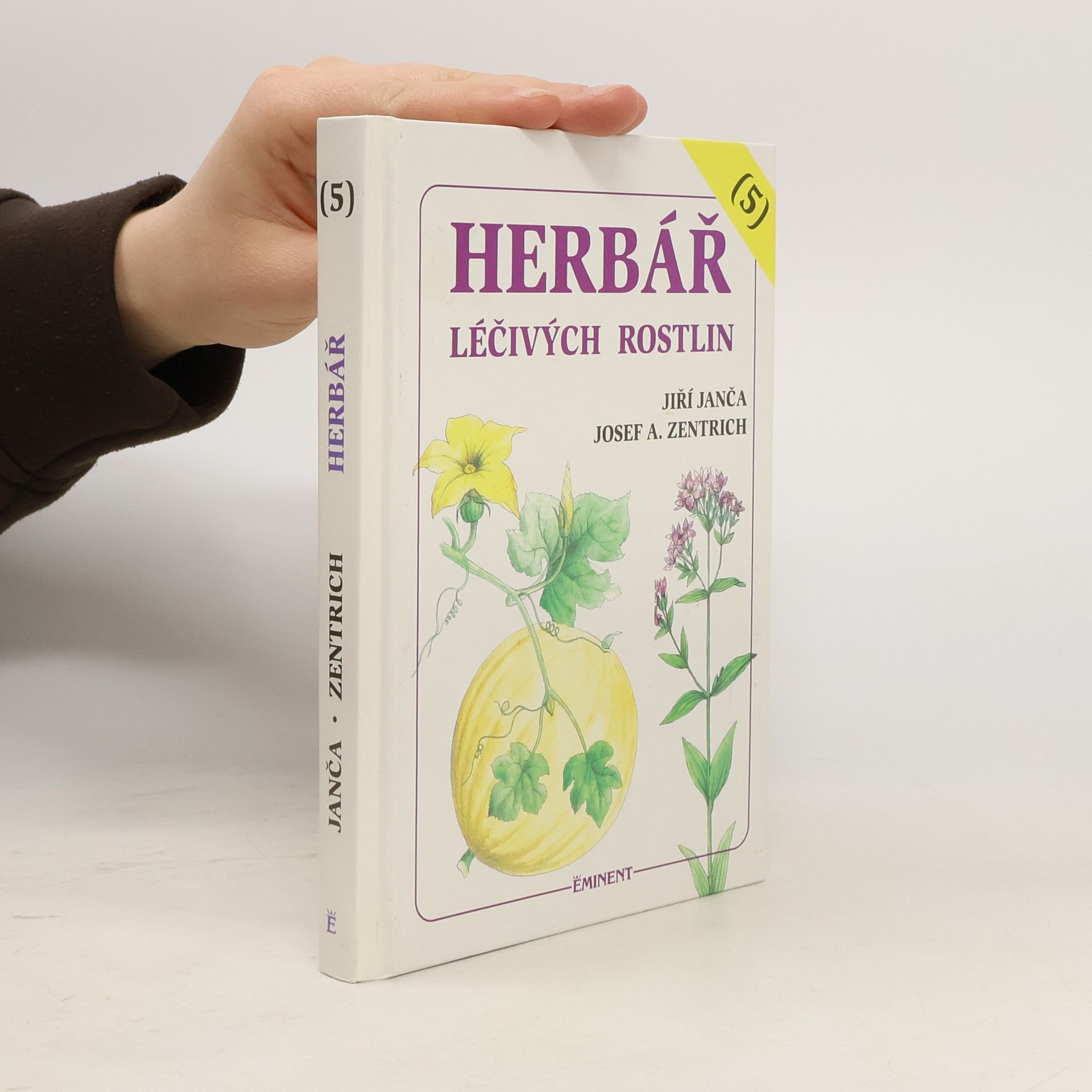Josef Antonín Zentrich Herbář léčivých rostlin. 5. díl