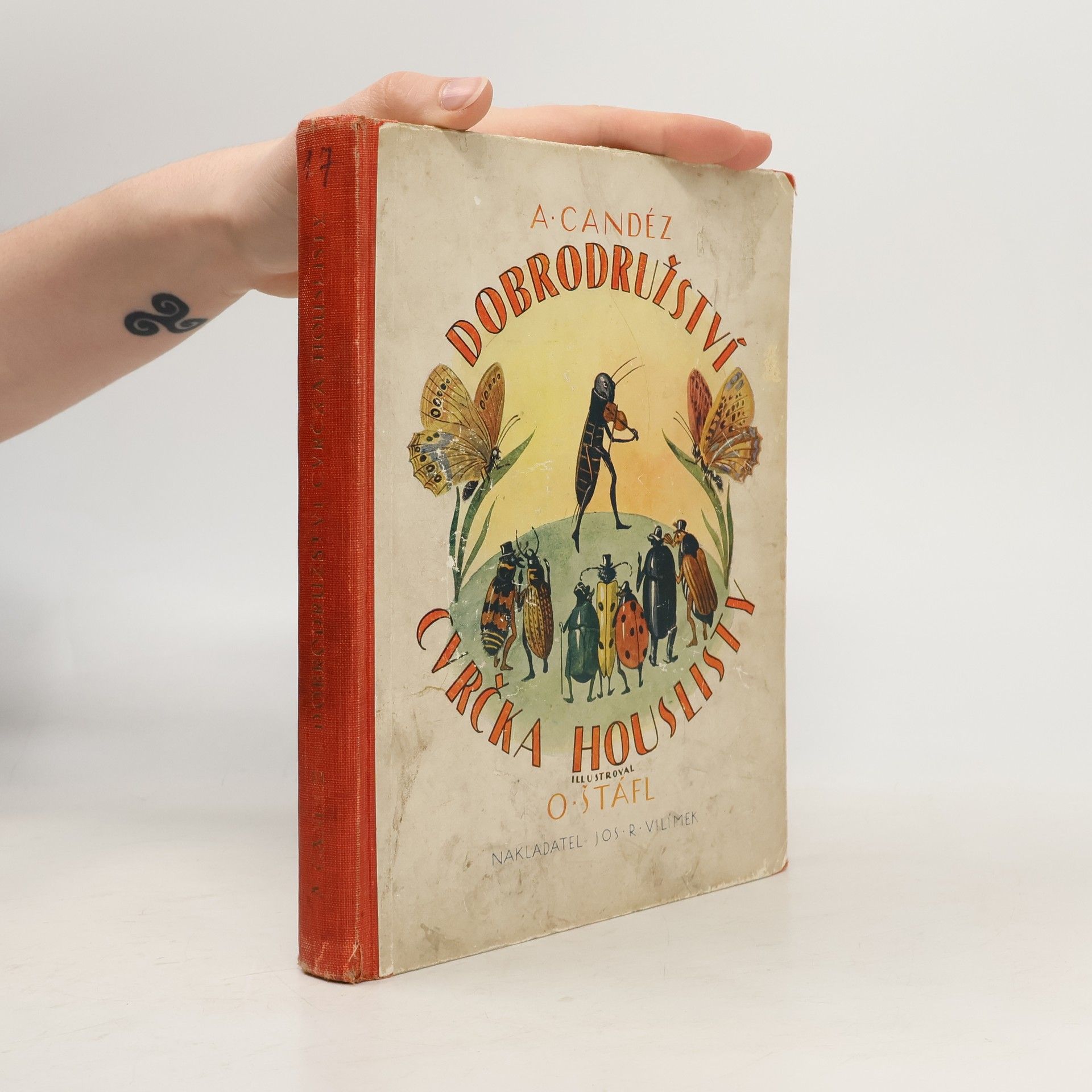 A. Candez Dobrodružství cvrčka houslisty