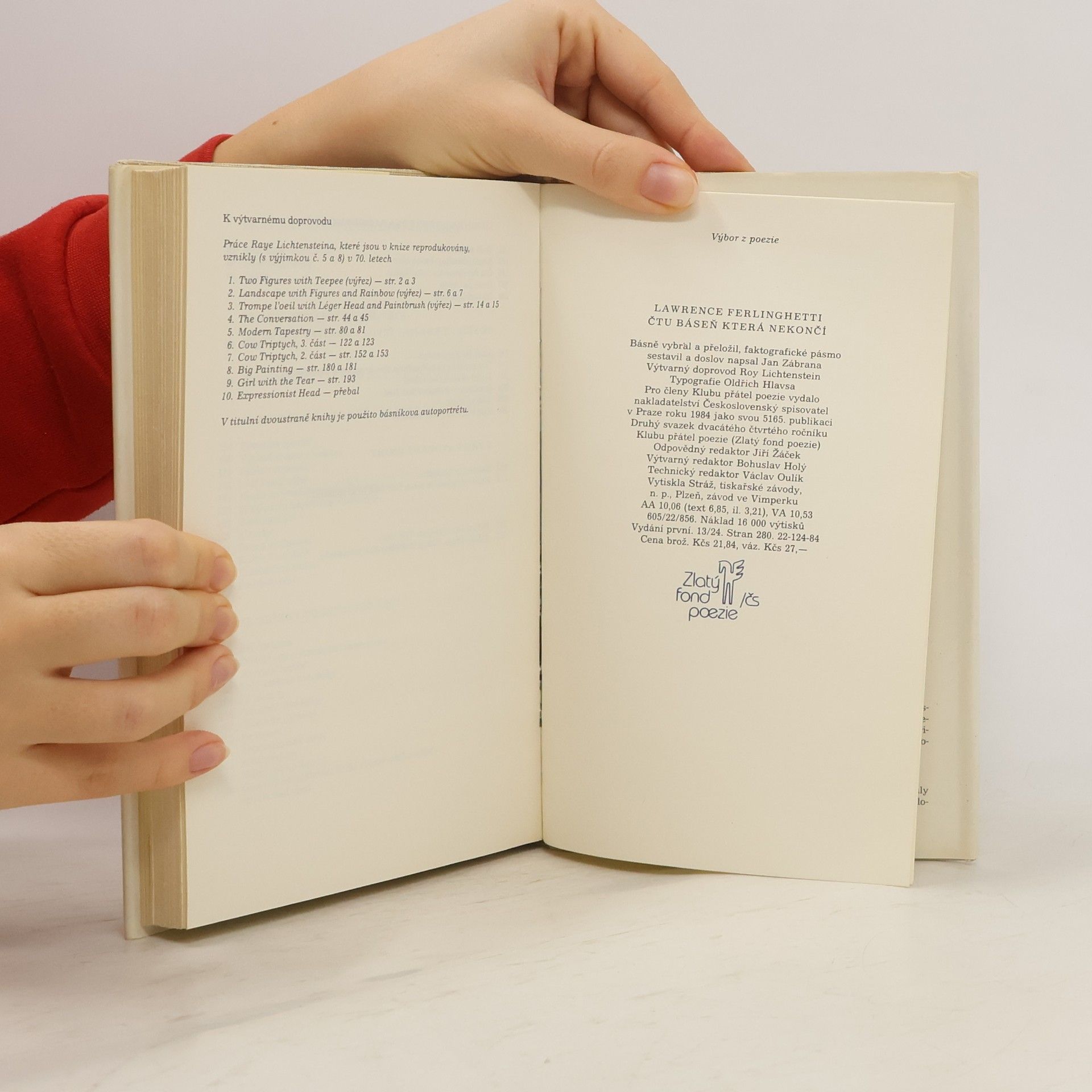 Lawrence Ferlinghetti Čtu báseň která nekončí
