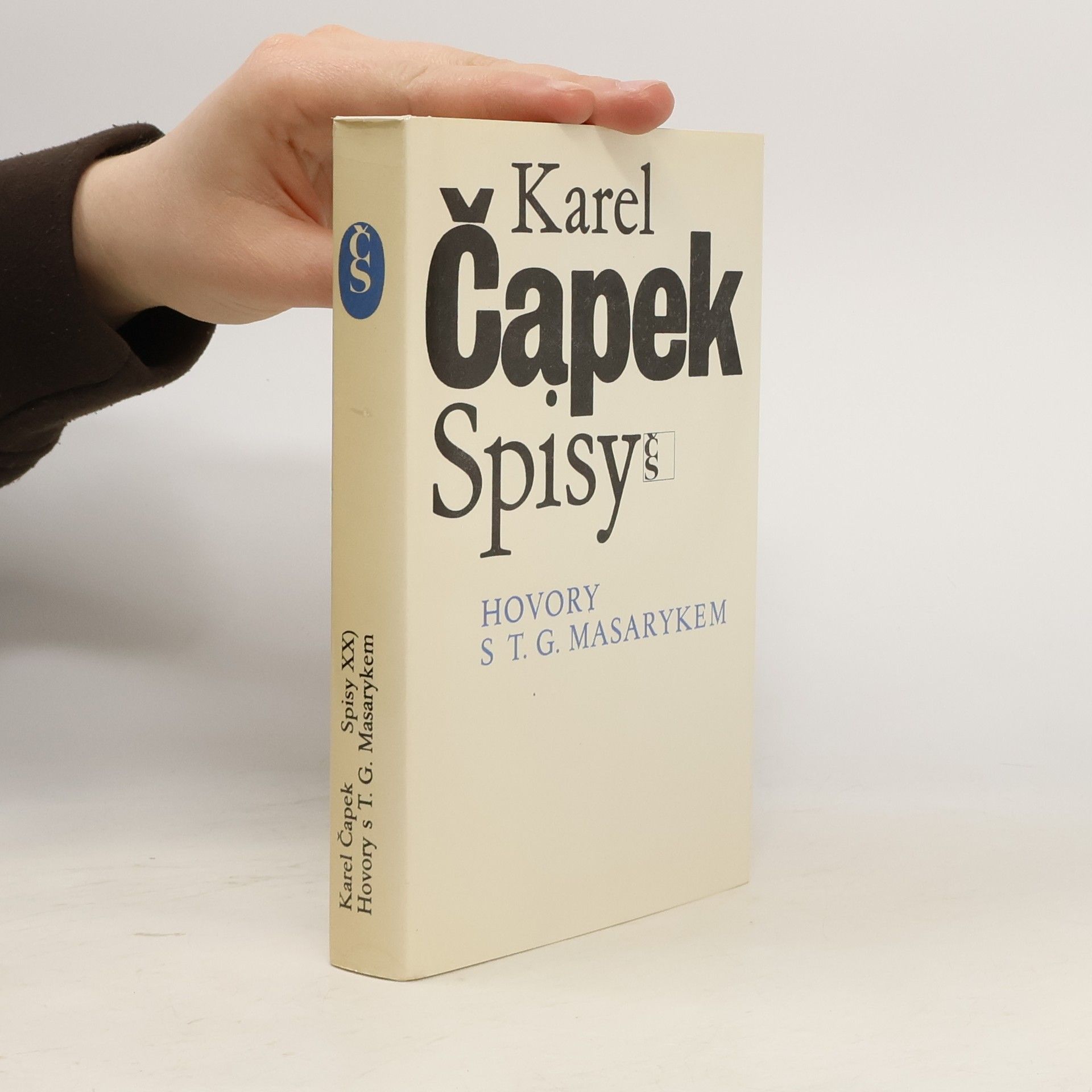 Karel Čapek Hovory s T. G. Masarykem